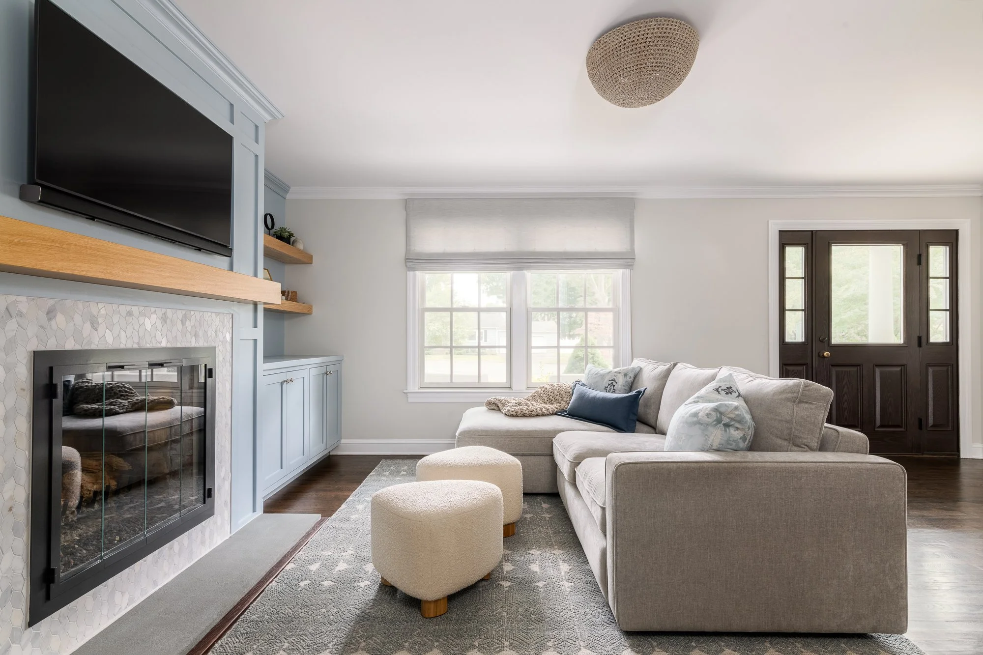 Red Clover Designs | Monmouth County, NJ Interior Designer | Living Room Design & Remodel