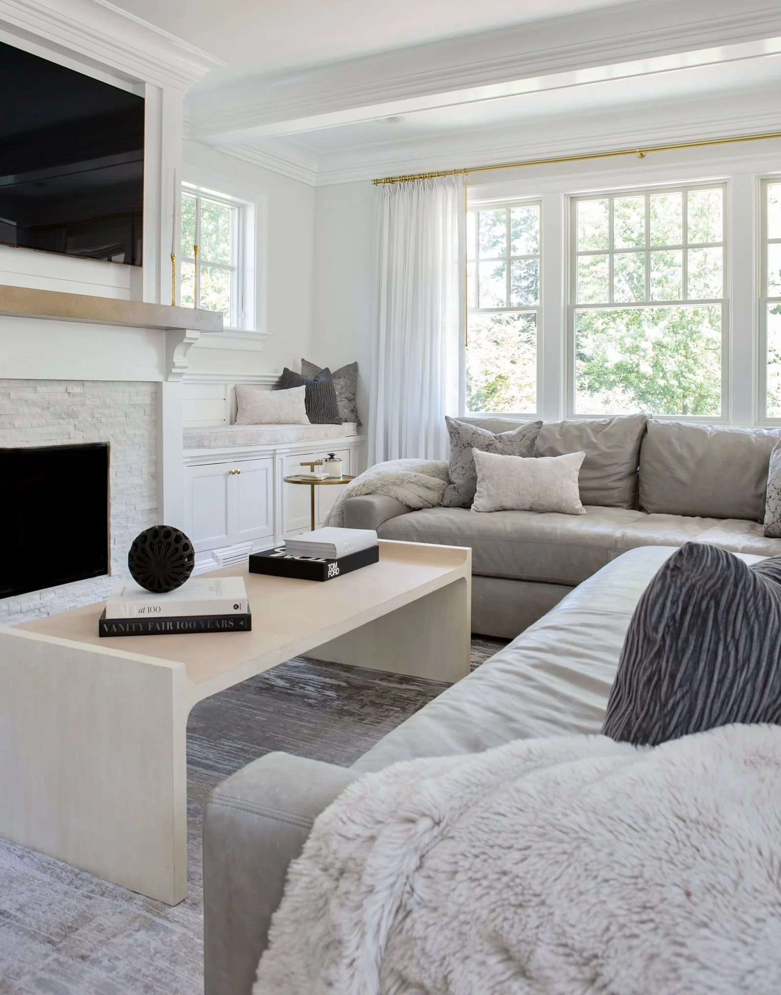 Red Clover Designs | Monmouth County, NJ Interior Designer | Living Room Design & Remodel