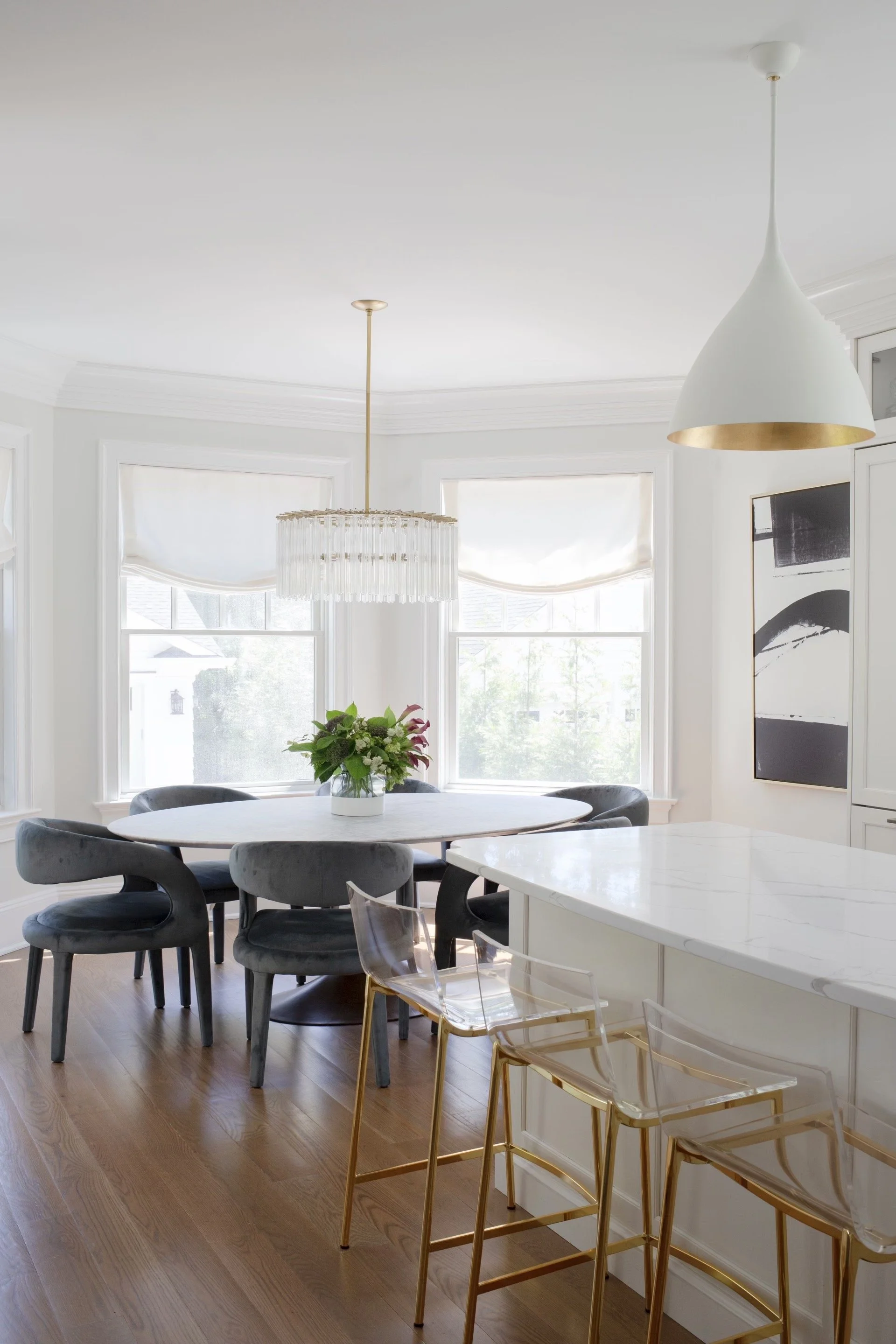 Red Clover Designs | Monmouth County, NJ Interior Designer | Dining Room Design & Remodel