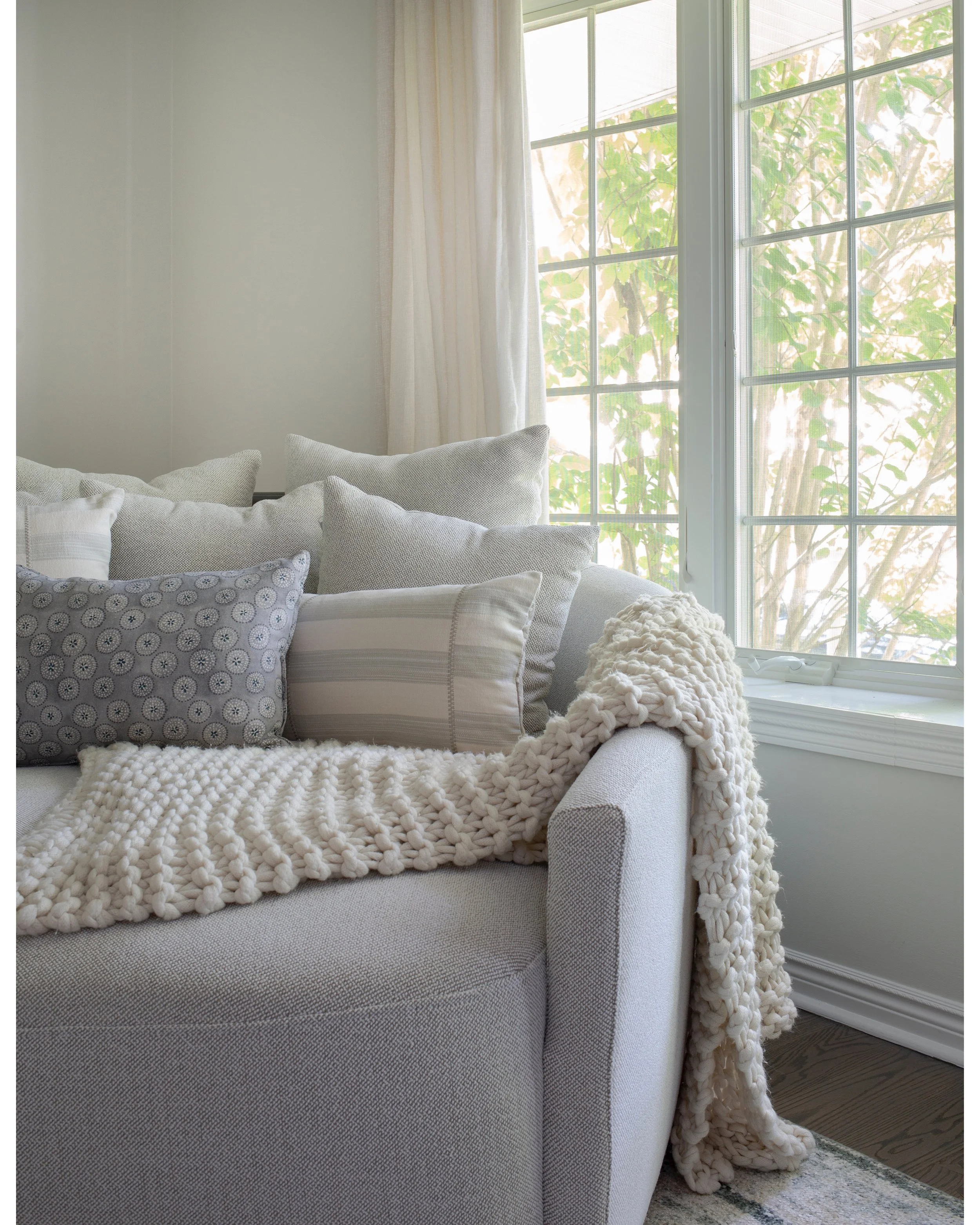 Red Clover Designs | Monmouth County, NJ Interior Designer | Living Room Design & Remodel