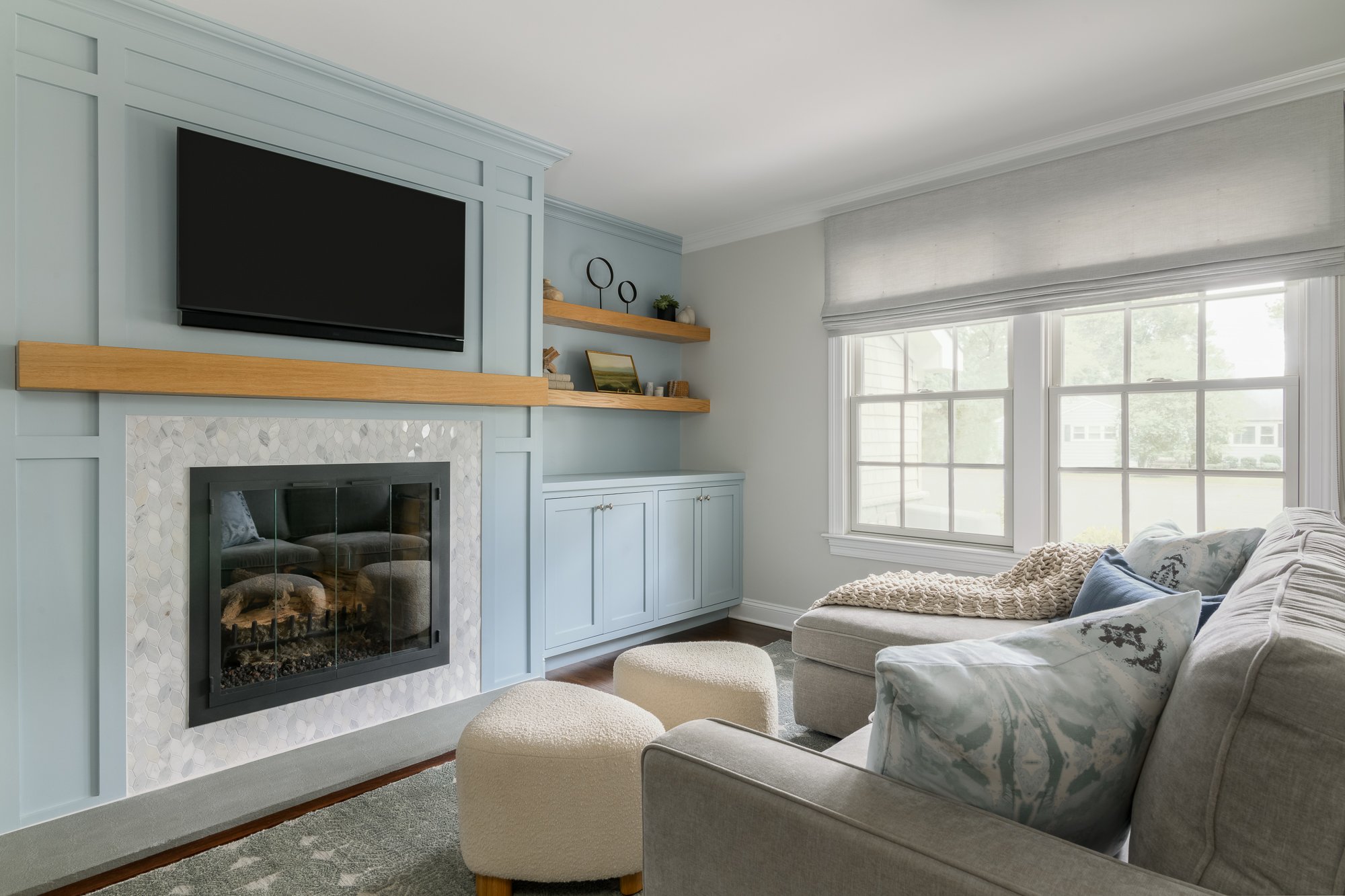 Red Clover Designs | Monmouth County, NJ Interior Designer | Living Room Design & Remodel