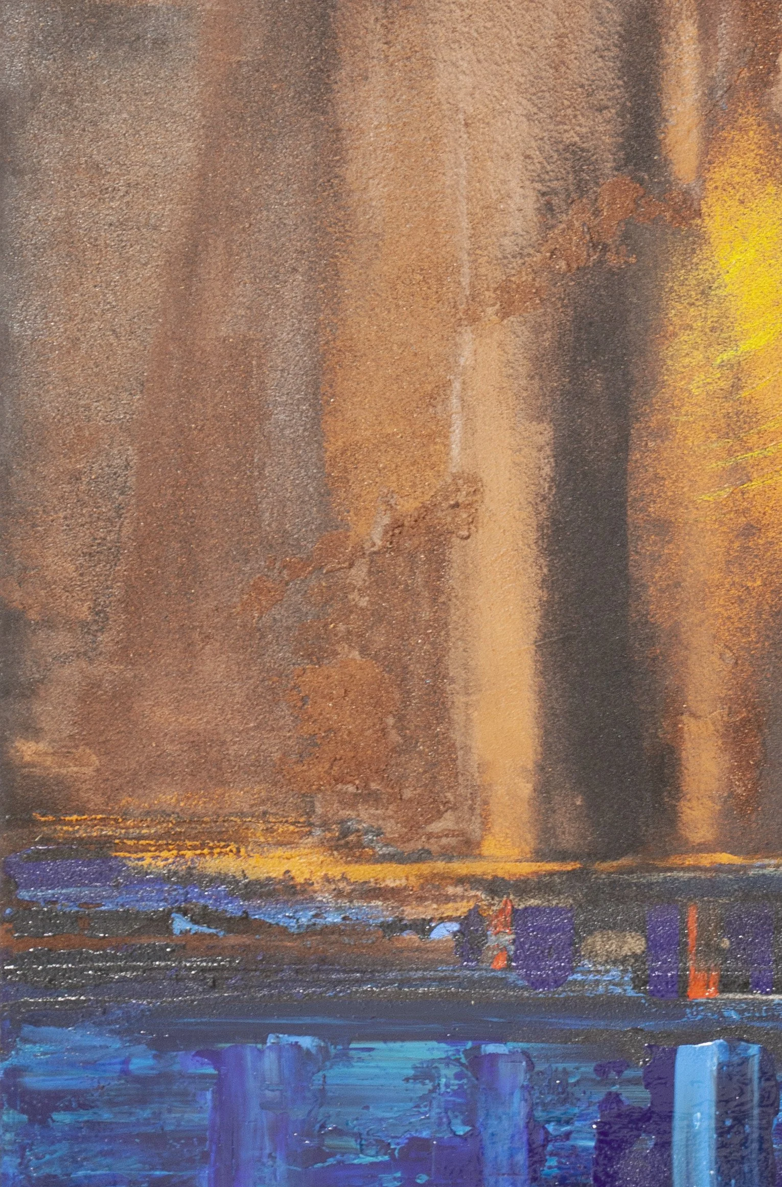 Phenomenon in the Ocean, 2020, 145x195, acrylic, volcanic sand on canvas Web 2.jpg