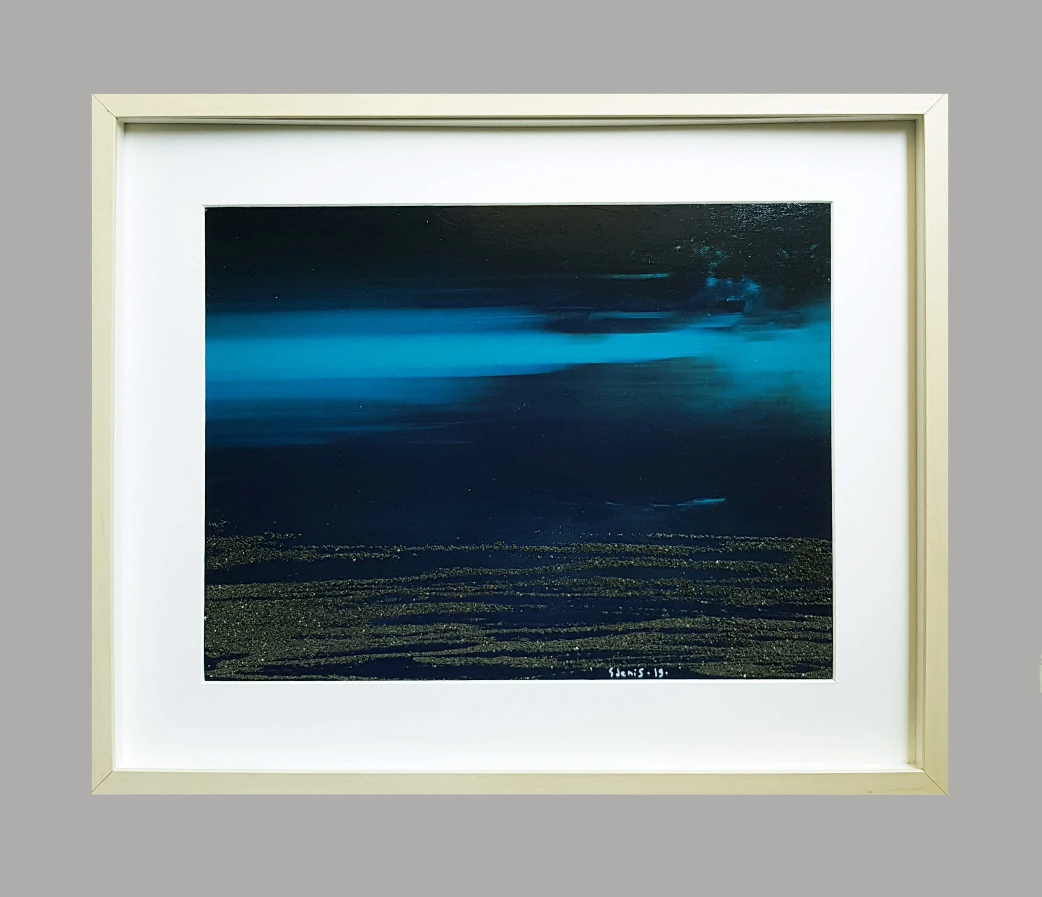 MicroAtlantico -Mediagloss -2, 2019, 40x30cm, acrylic, volcanic sand on canvas on plywood Web 1.jpg