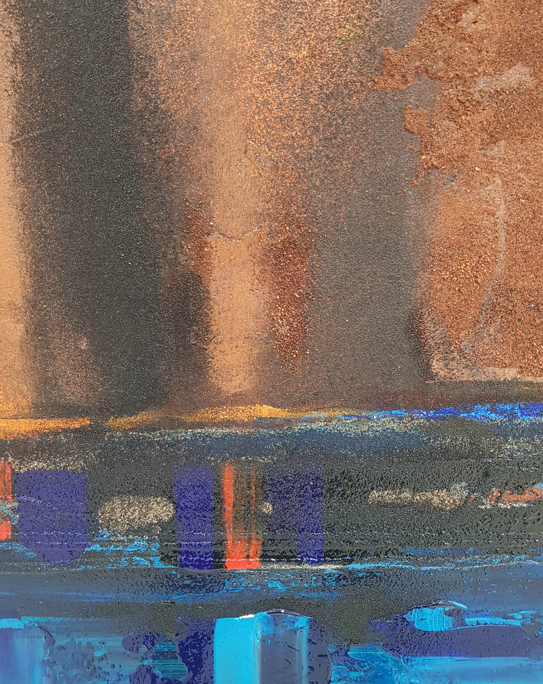 Phenomenon in the Ocean, 2020, 145x195, acrylic, volcanic sand on canvas Web 5.jpg