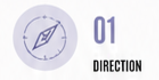 an icon for number 1 - Directtion