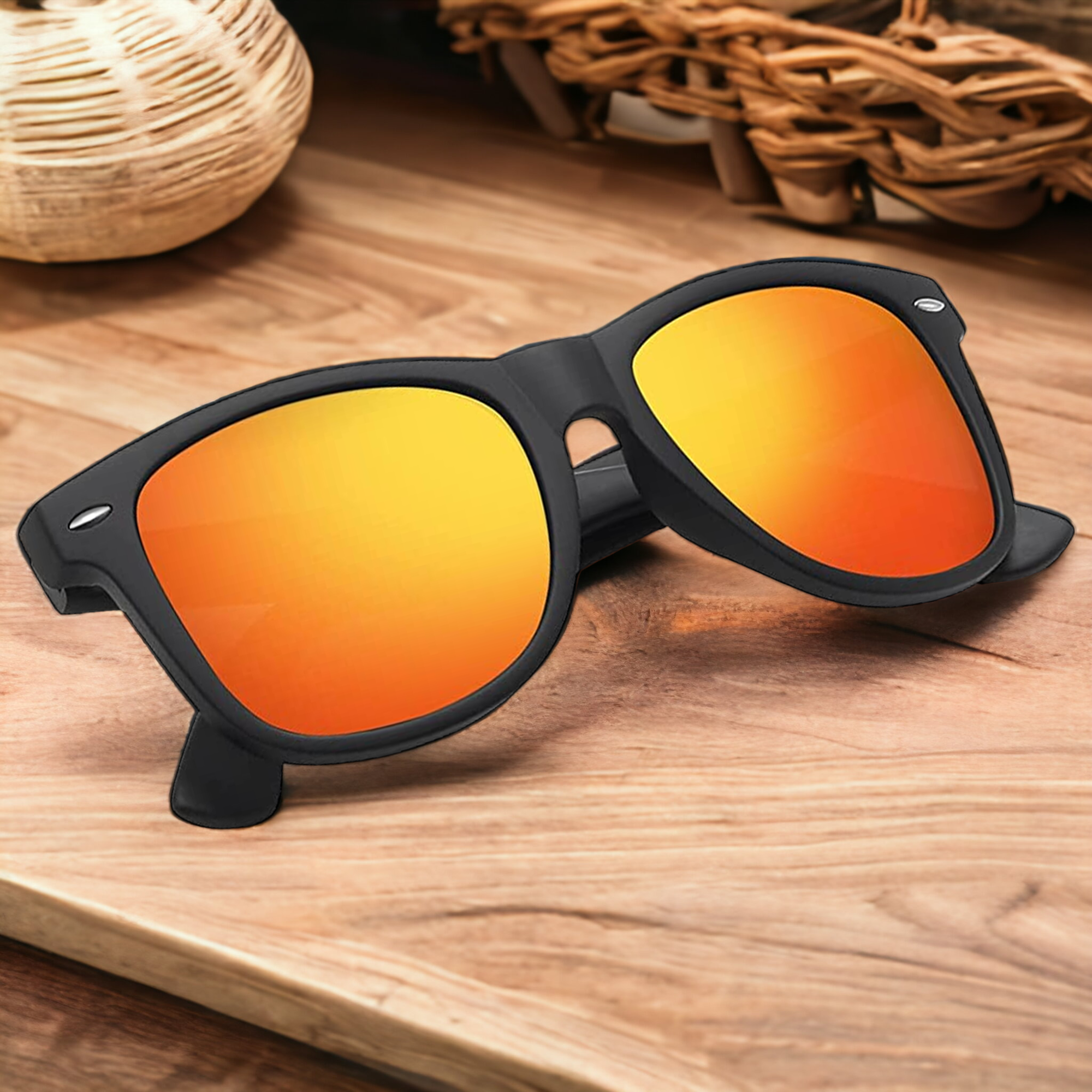 Buy Vision Express 21656 Brown Orange Round Sunglasses 1's Online at Best  Price - Eyewear