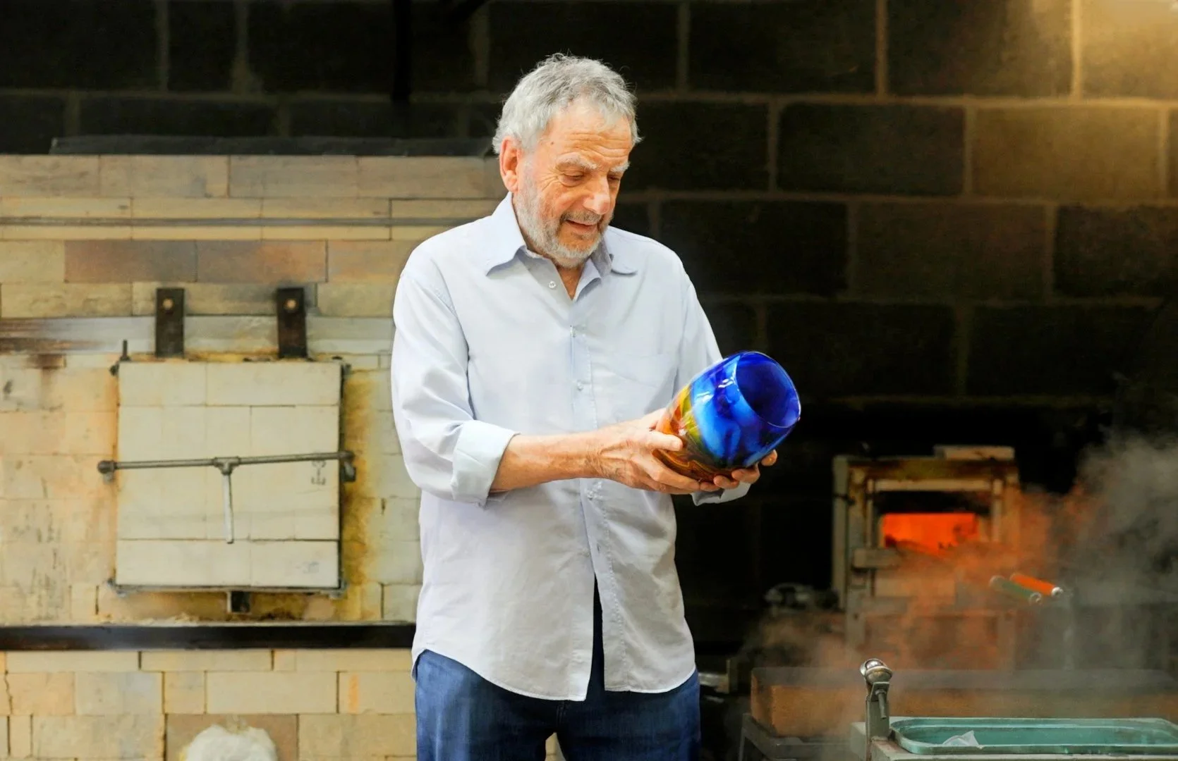 A Love Affair with Glass: A Conversation with Peter  Layton from London Glassblowing