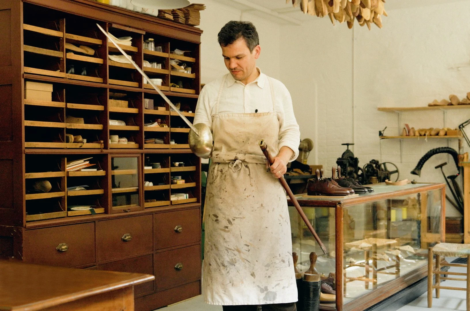 Inside One of London’s Remaining Bespoke Shoemaking Workshops