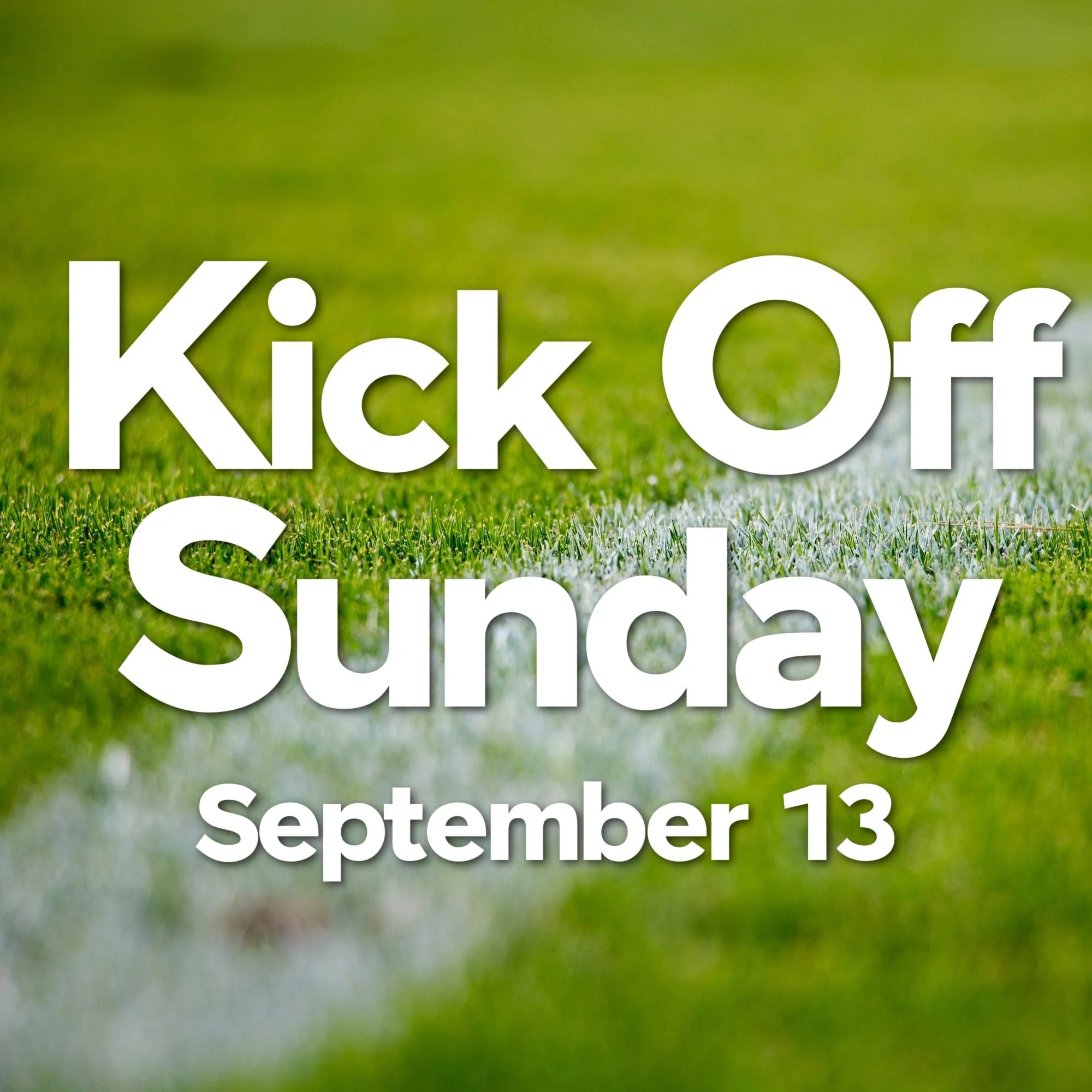 Kick off Sunday