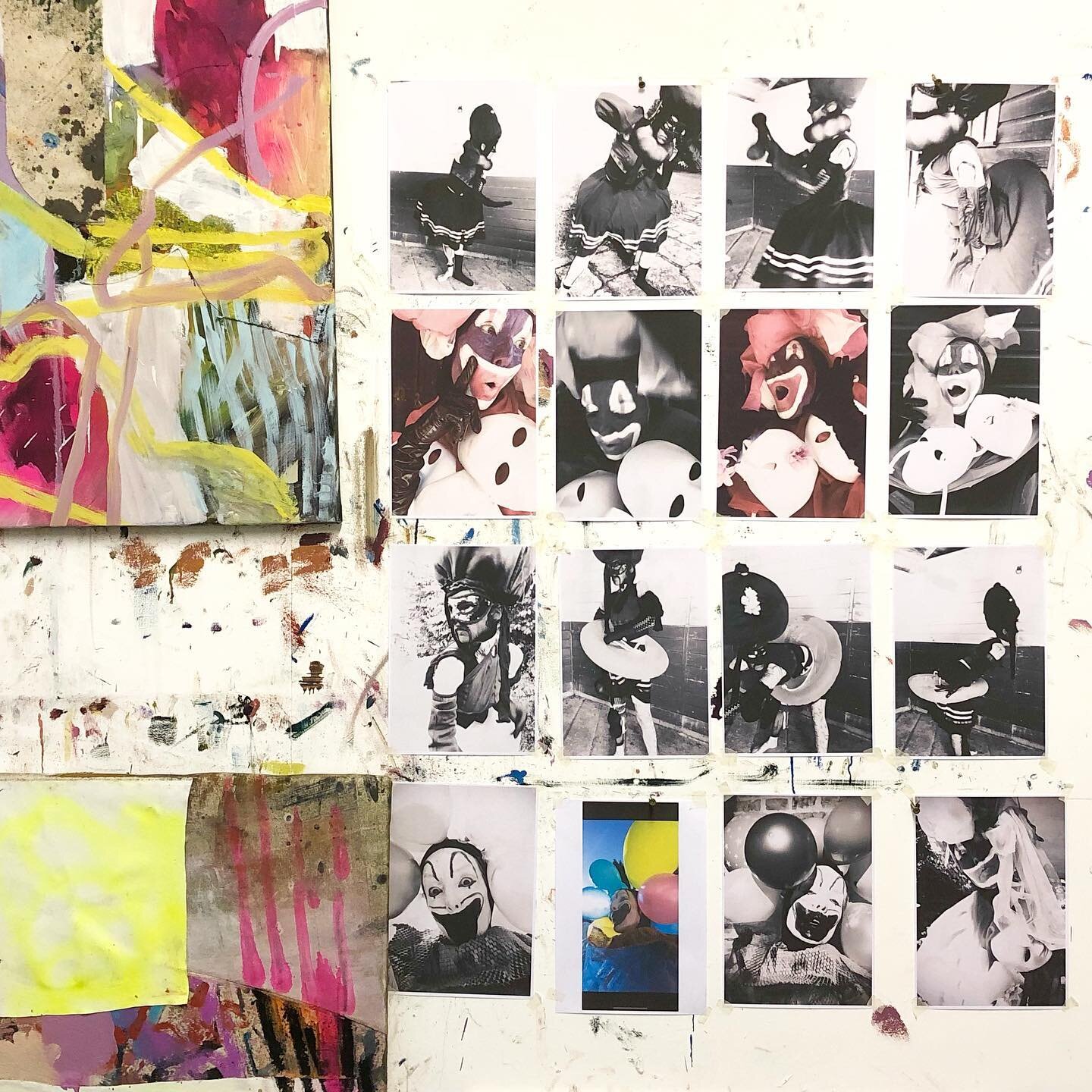 Studio wall this morning. 
.
.

.
#performance #performanceart #performanceartist #contemporaryart #contemporaryartist #fashion #fashionphotography #fashionphotographer #genderfluid #nonbinary #londonartist #artprints #contemporarypainting #abstracta