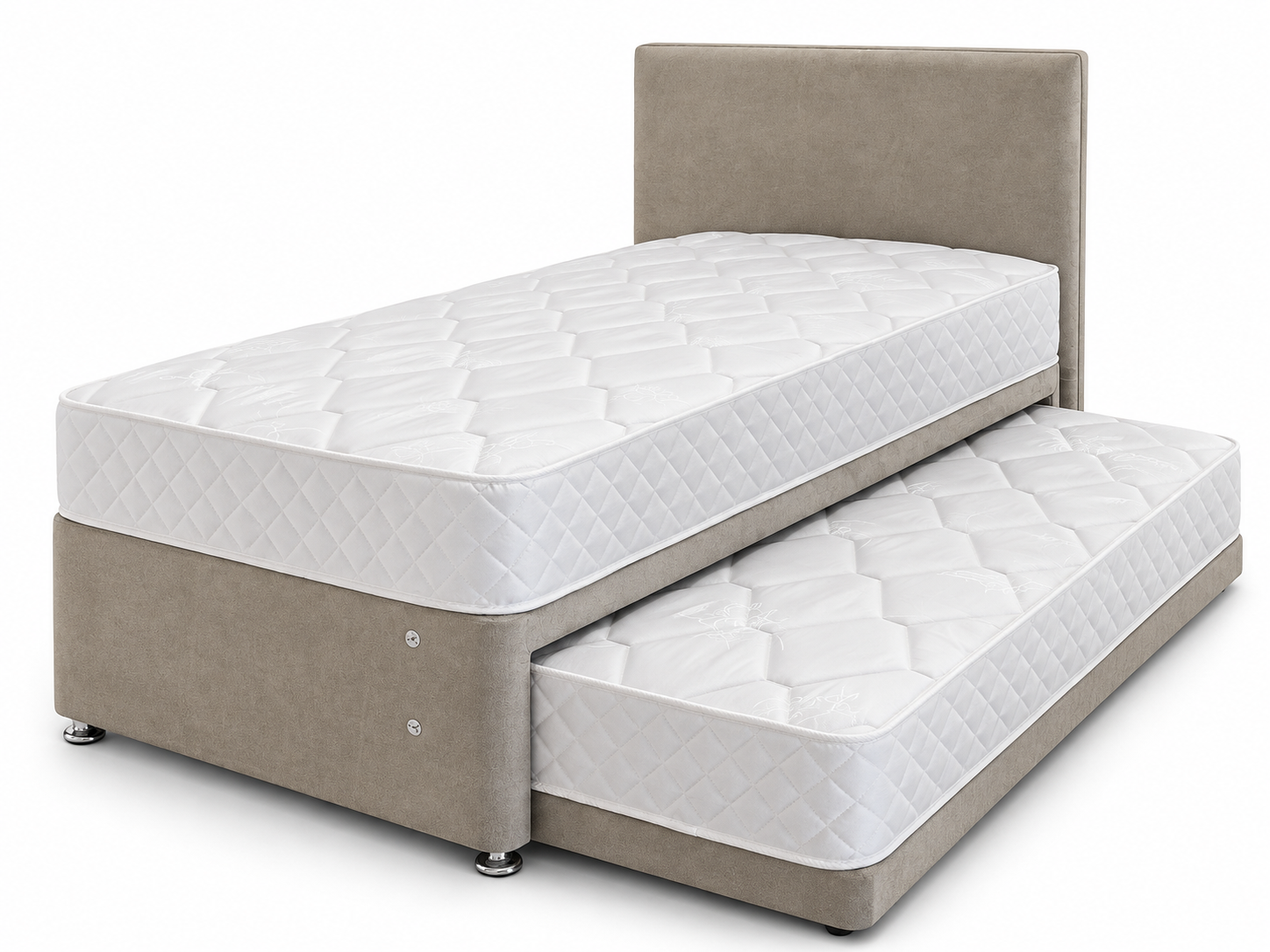 Beige Upholstered Trundle Bed Set.png