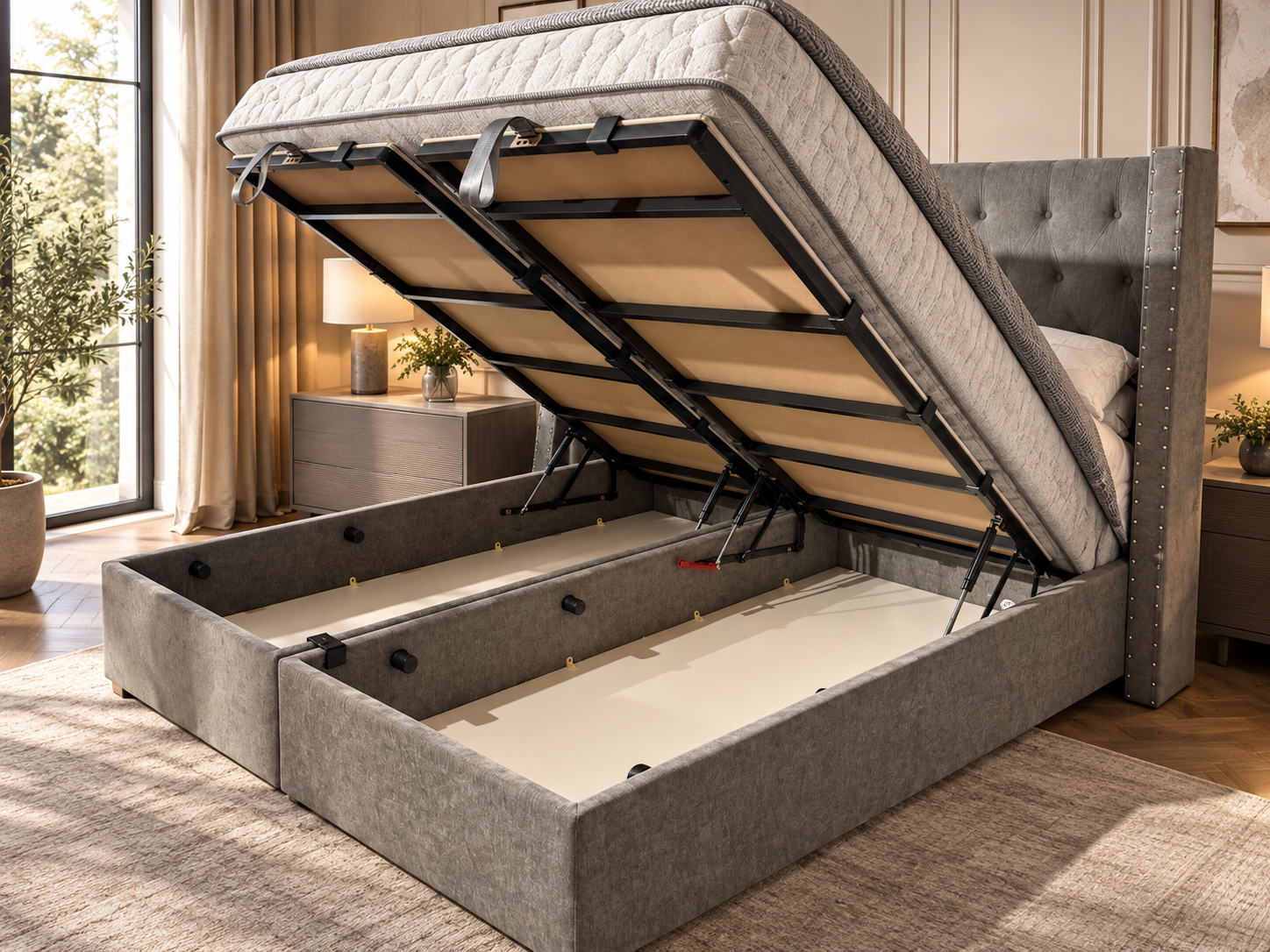 Luxury Grey Storage Bed Showcase.png