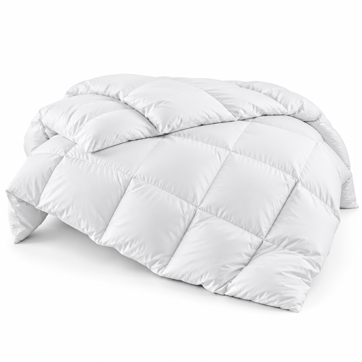 Fluffy White Quilted Comforter.png