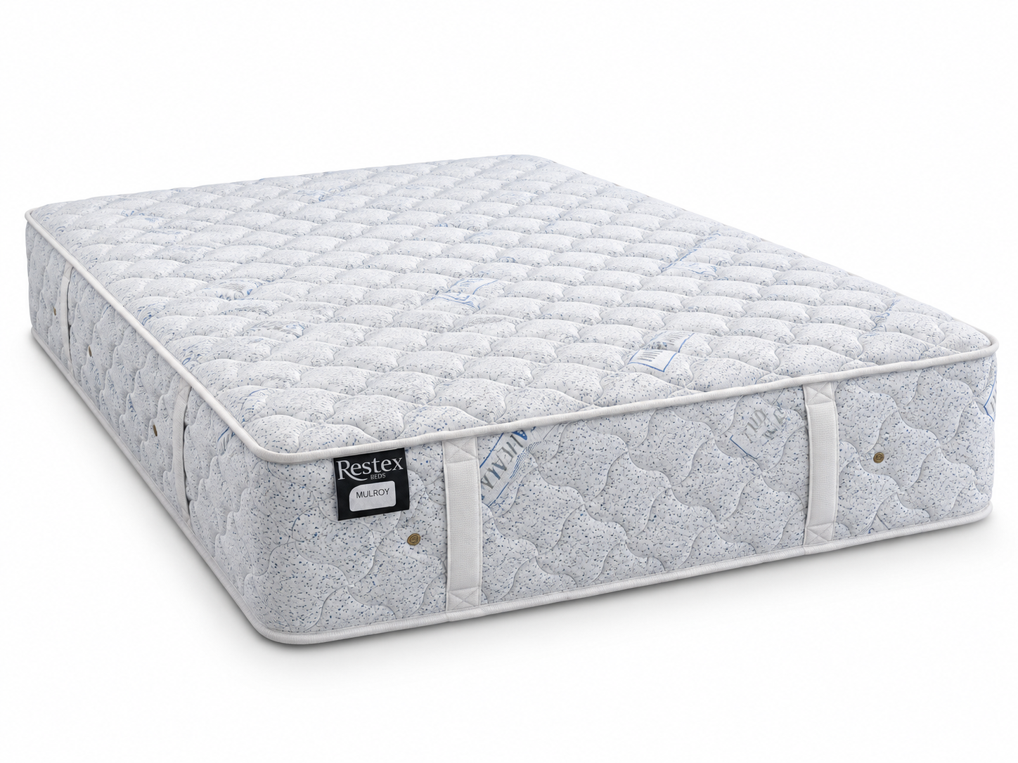 Quilted Restex Mattress with Blue Detailing.png
