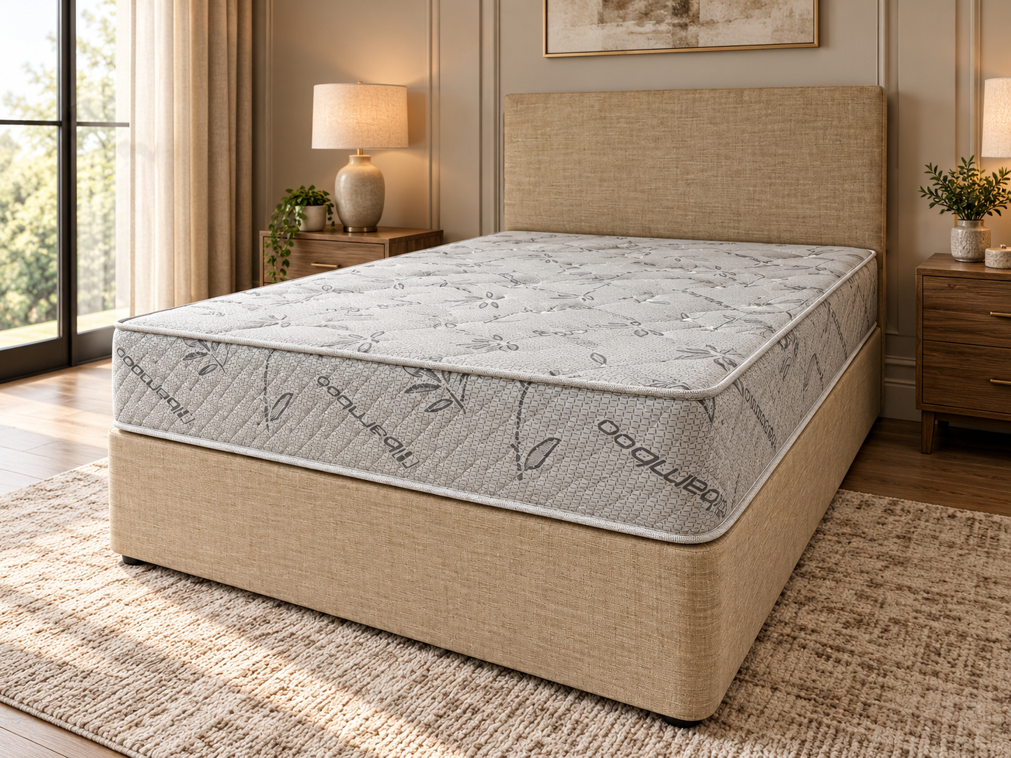 Comfylux Cozy Bamboo Mattress Bedroom.png