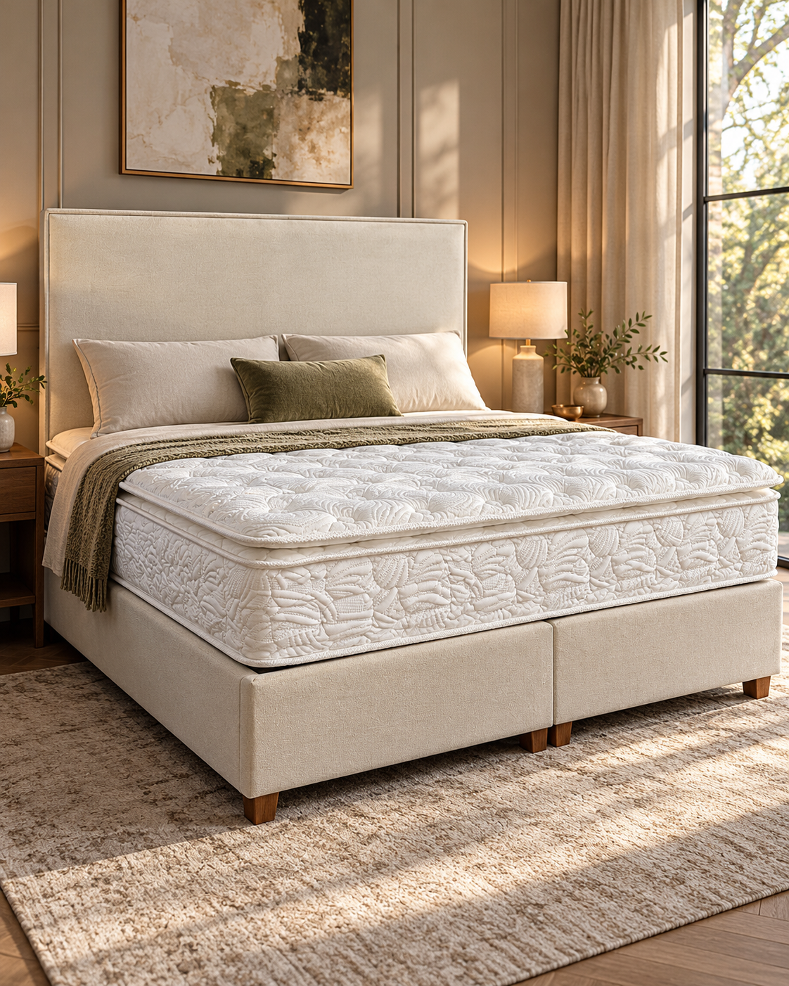 Luxury Bedroom with Quilted Mattress.png