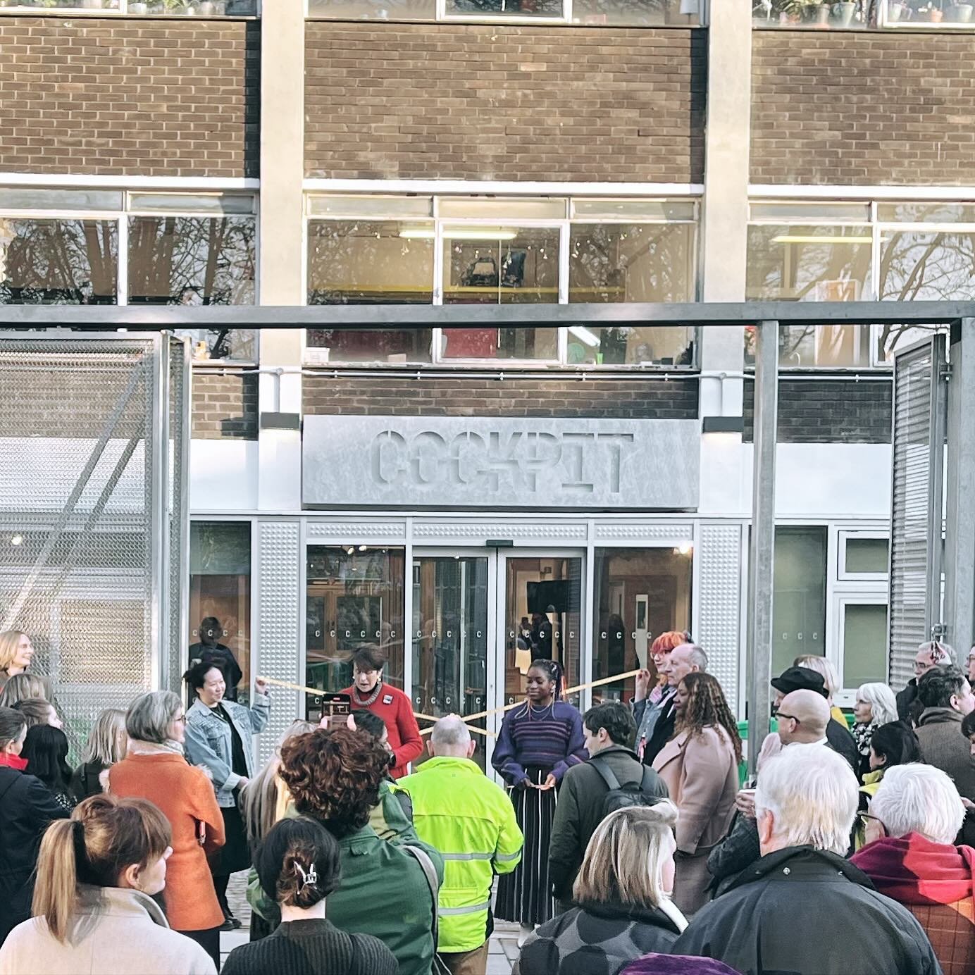The sun shone this afternoon for the new Cockpit Deptford building opening.

Here's to the next 21 years&mdash;a home to the finest craftspeople and skills in the country. The building also houses a new learning centre, open to all who wish to explor