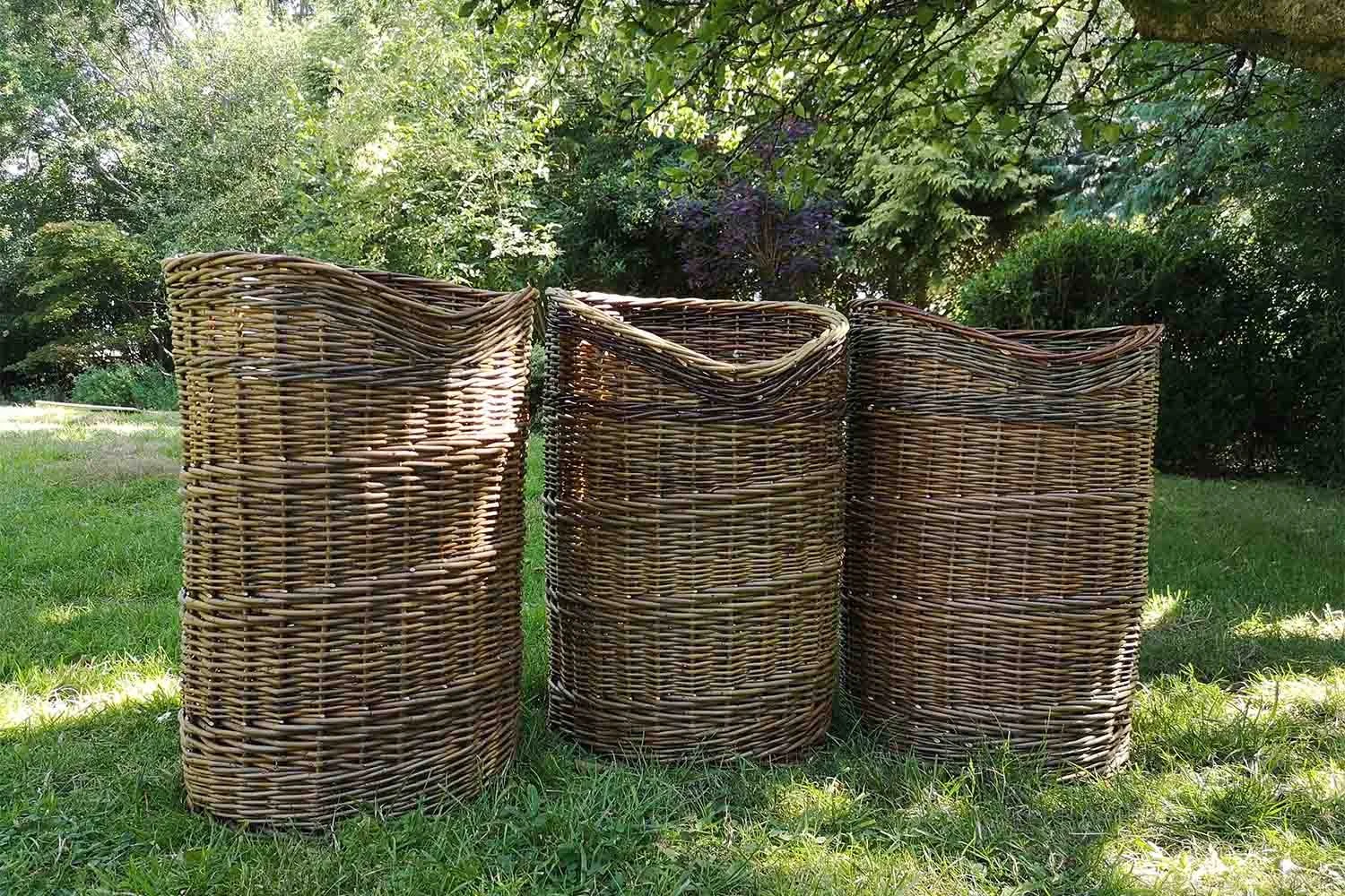 willow garden basket containers