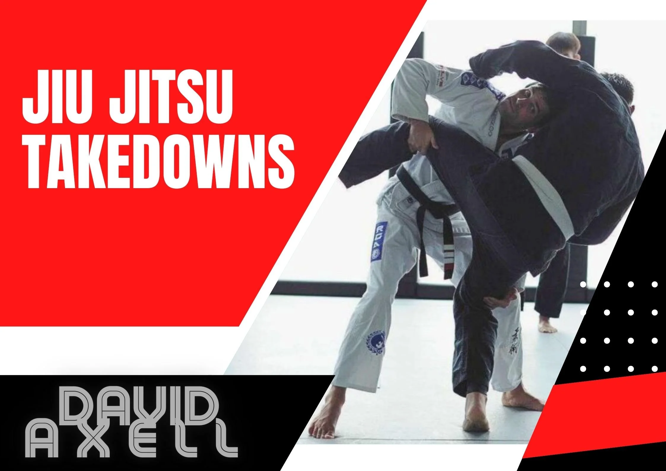 Jiu Jitsu Takedowns How To Get It To The Mat — David Axell