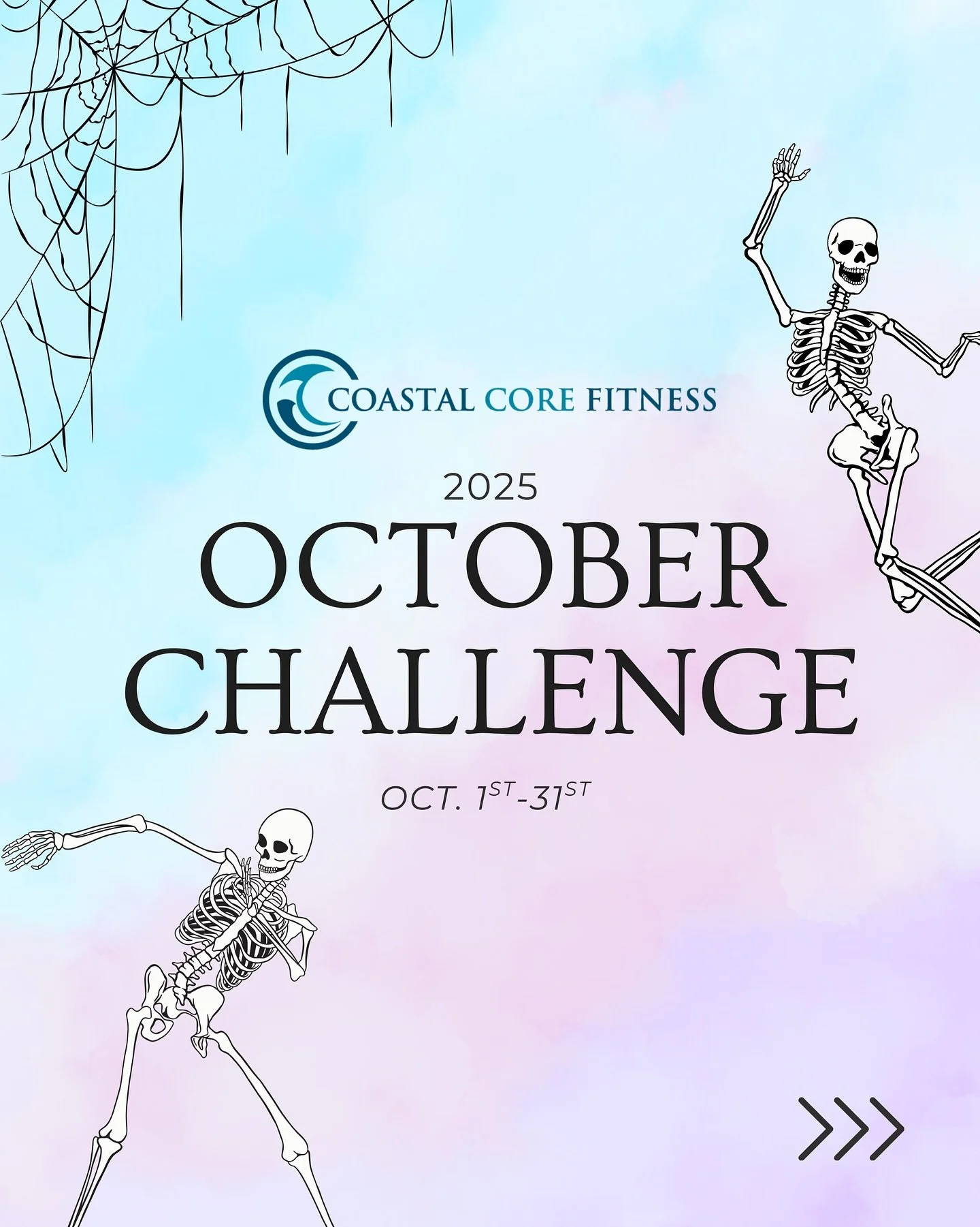 Grab a friend. Grab a calendar. The #OctoberChallenge is BACK 🧡🩵

➡️ SWIPE to see how to play + win (Pick up your calendar in-studio beginning Monday, or screenshot the last slide to get started.)

This year&rsquo;s prizes: 🥇 1 Month Unlimited + G