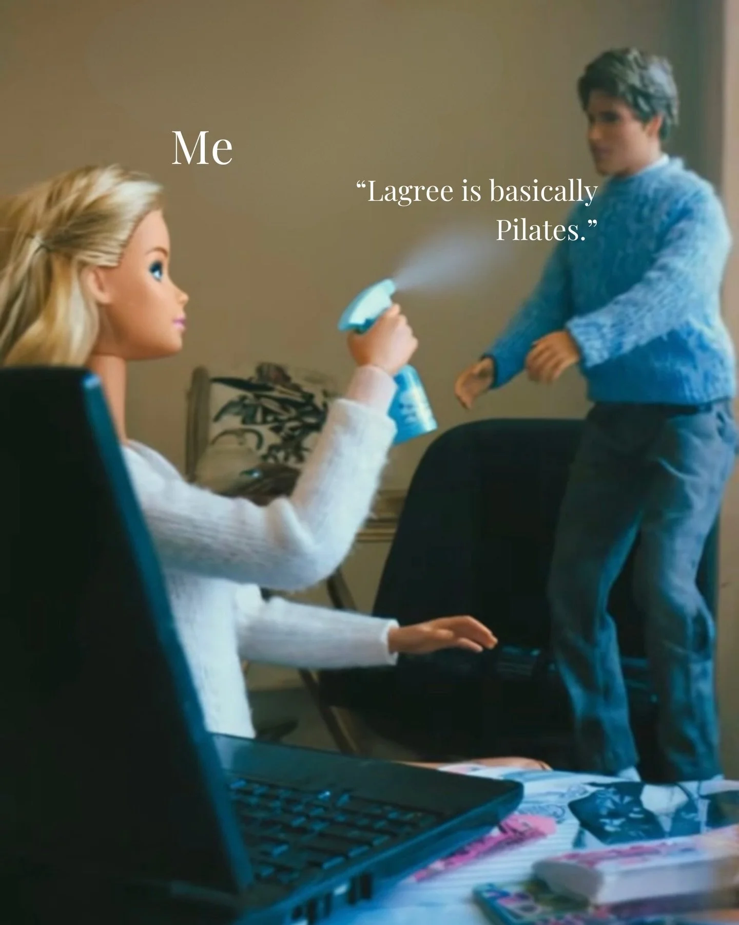 Hmm&hellip; must&rsquo;ve been the wind 🥱

#lagreefitness #lagree #lagreemethod #lagreelove