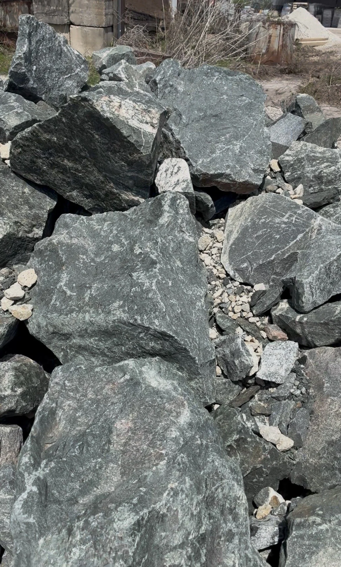 Mountain Granite Boulders