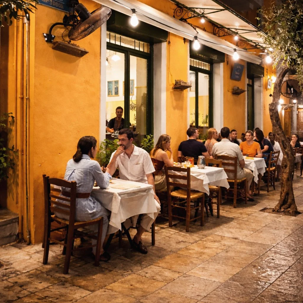 Why Greeks eat dinner so late? In Greece No one Ever eats at 6 PM
