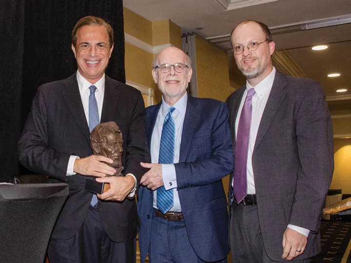 Michael Beschloss, Harold Holzer, and Jonathan W. White in 2019