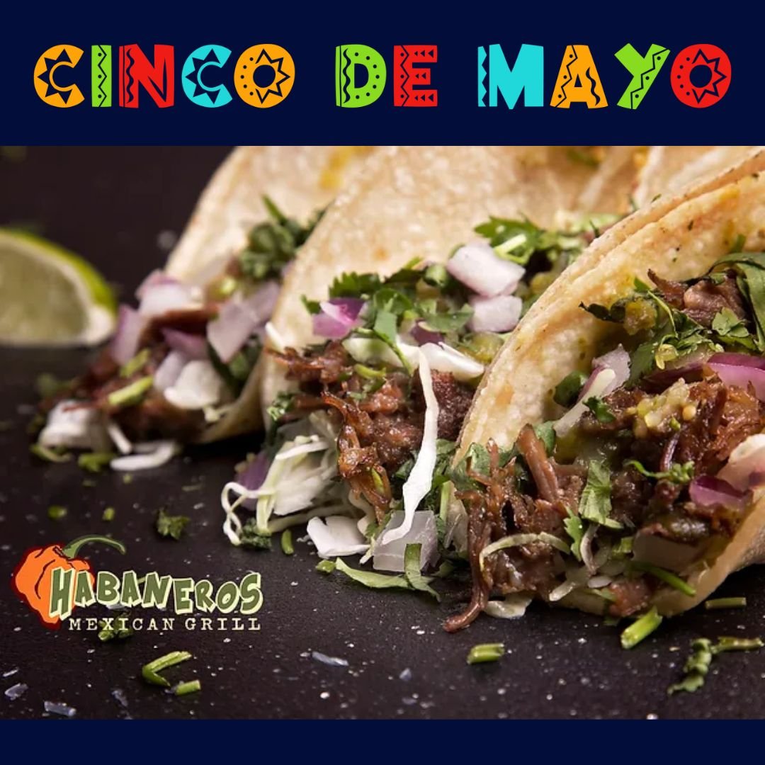 Happy #CincoDeMayo this weekend, amigos! 🎉🌮🍹

Spice things up this Cinco De Mayo and celebrate at @habanerosleduc! They have a fiesta happening all weekend long! 

Whether you dine in for some delicious tacos and margaritas, or grab some take out 