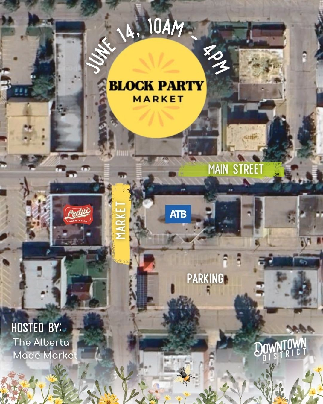 DID YOU HEAR?
The Block Party Outdoor Market, hosted by @albertamademarket is happening soon!

Shop local, support your community, and make it a day checking out 40+ local &amp; Canadian - made vendors and local businesses!

🗓️ Saturday, June 14th
⏰