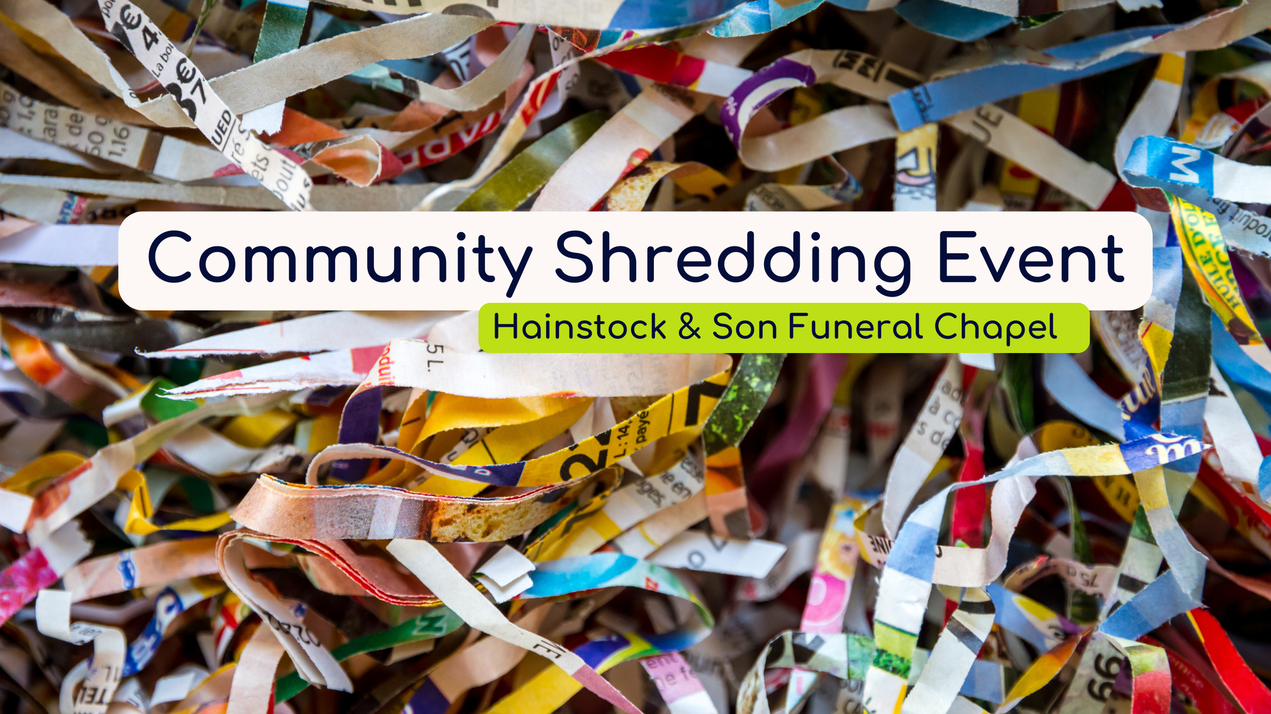 Community Shredding Event