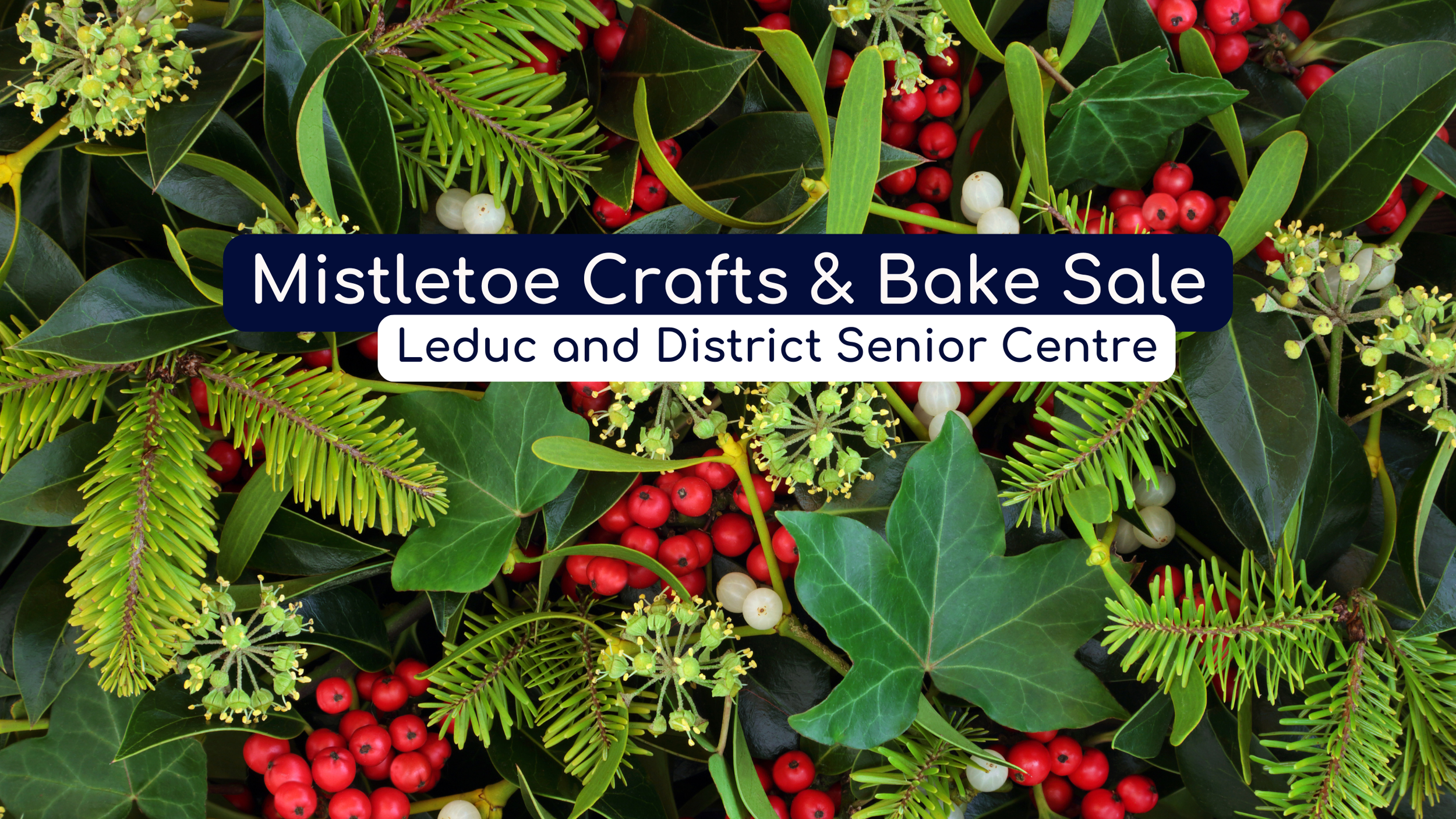 Mistletoe Crafts and Baking Sale