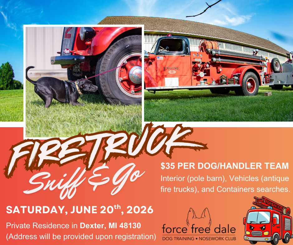 3rd Annual Firetruck Sniff & Go