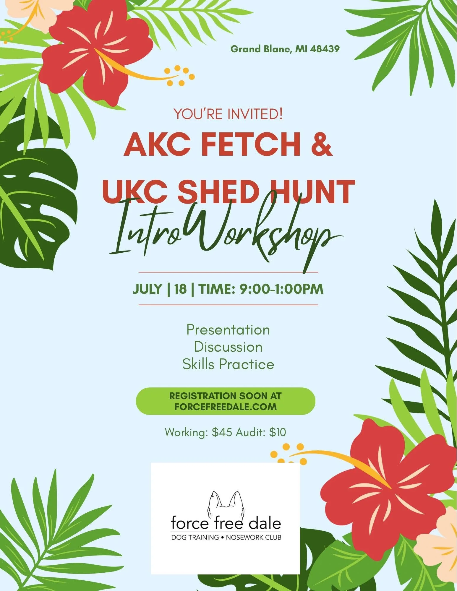 Intro to Fetch/Shed Hunt Workshop