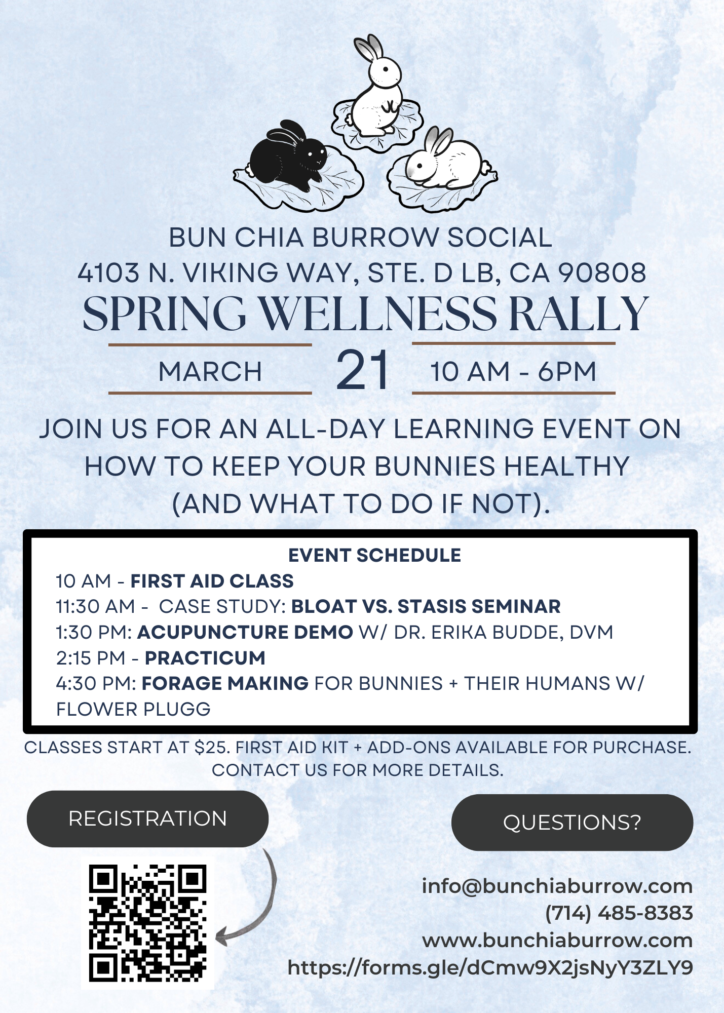 Spring Wellness Rally: Rabbit Health Workshop