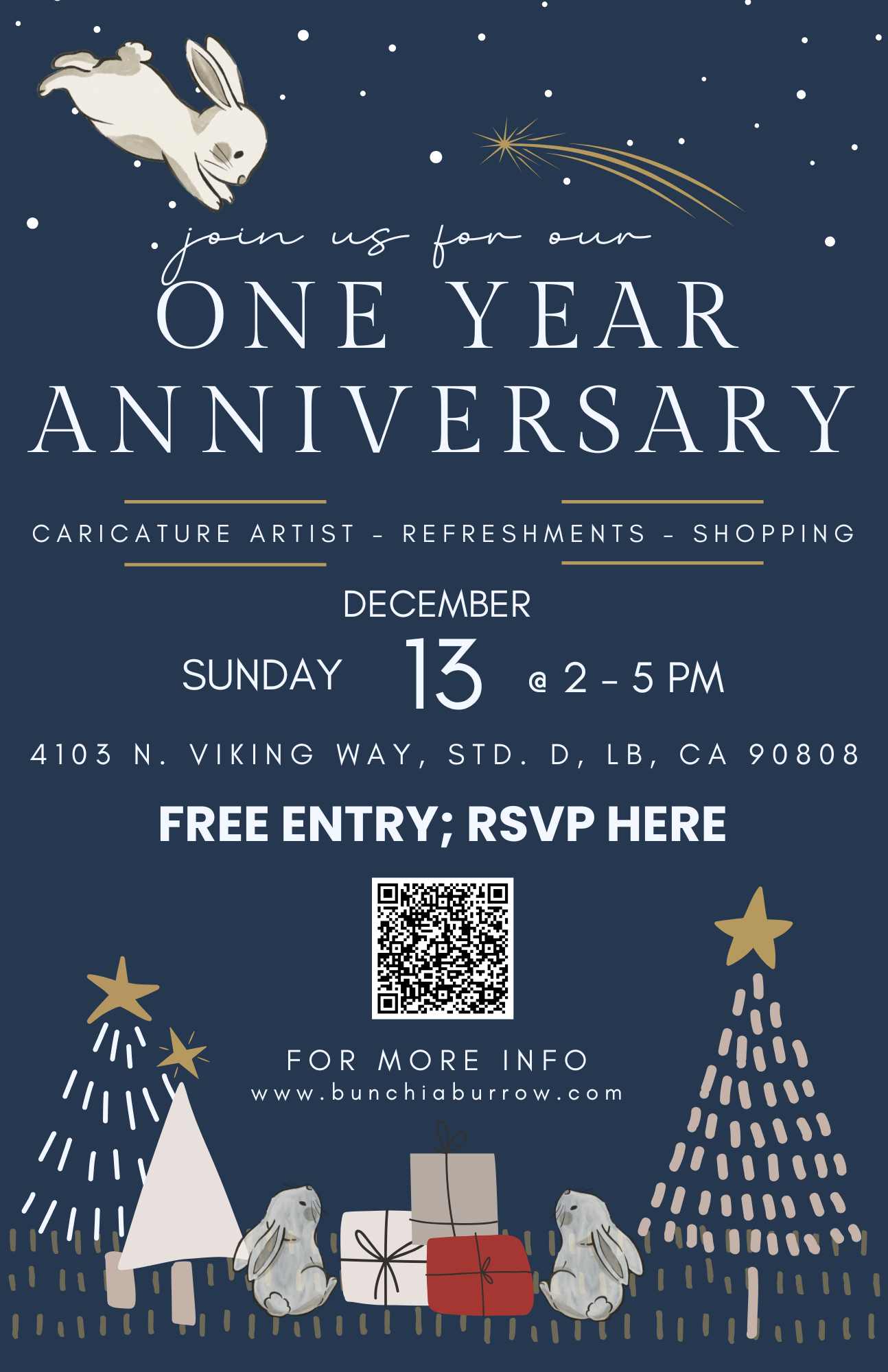 One Year Anniversary Open House
