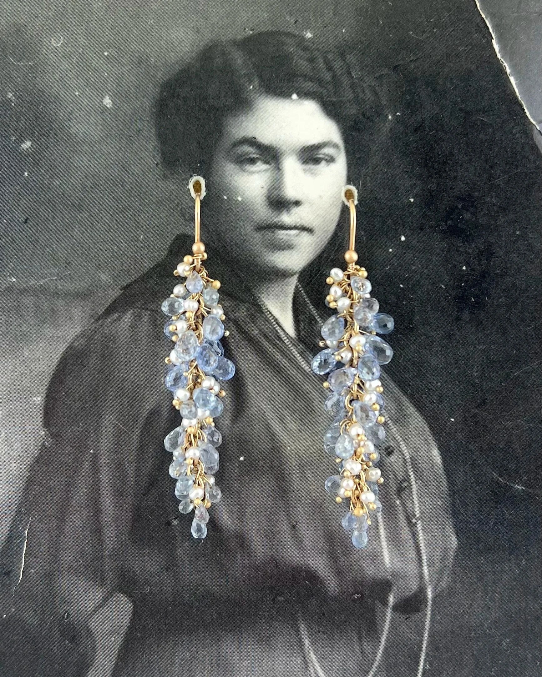 Sapphire and Keshi Pussywillows