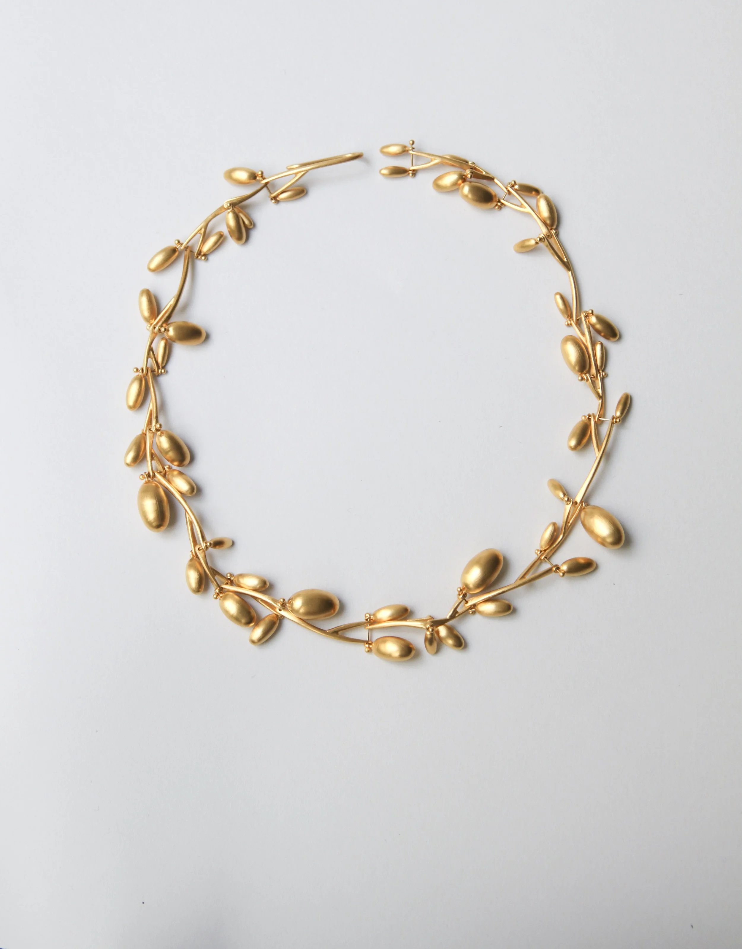 Pyrrha Olive Branch Necklace