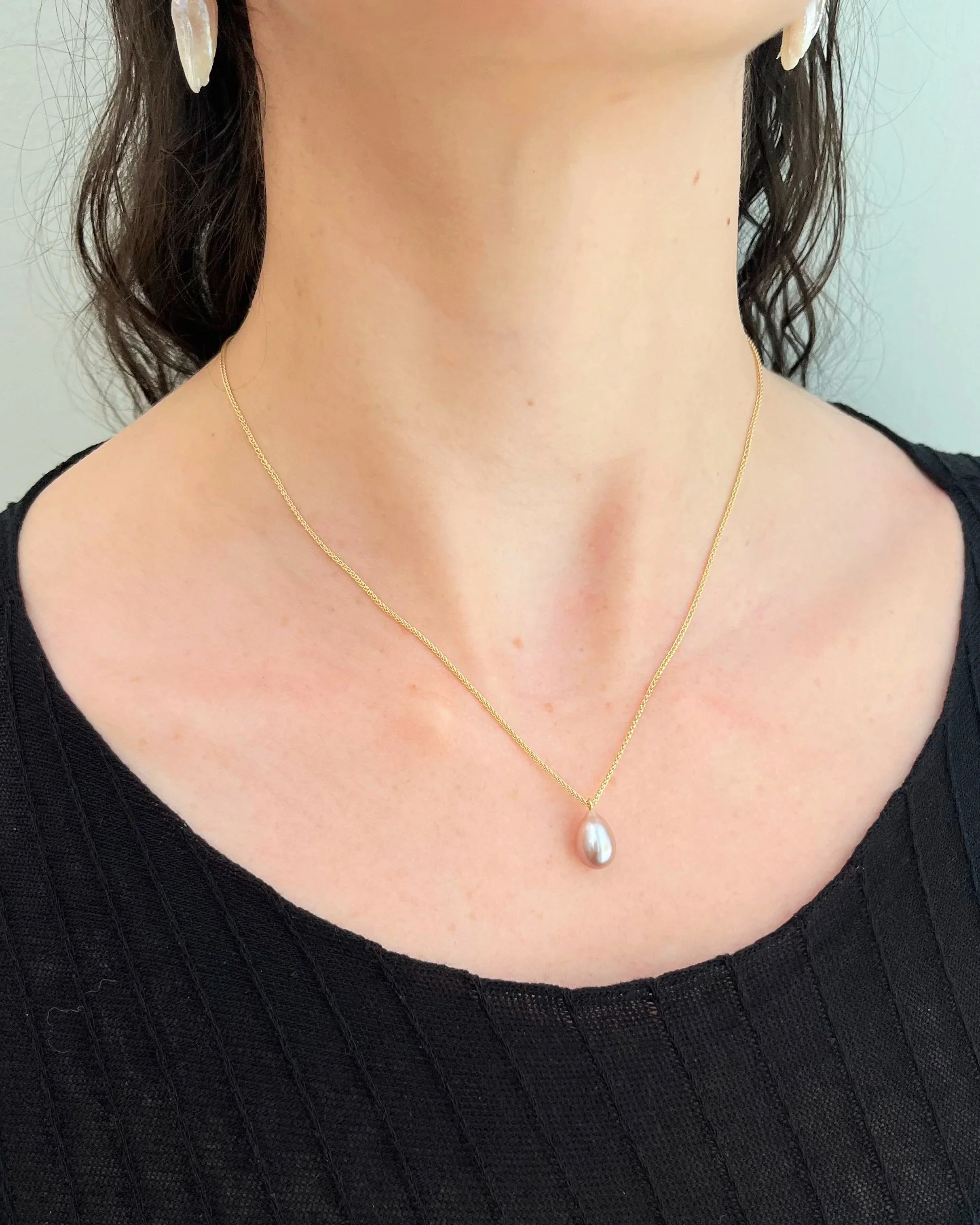 Pink Freshwater Pearl Pendant