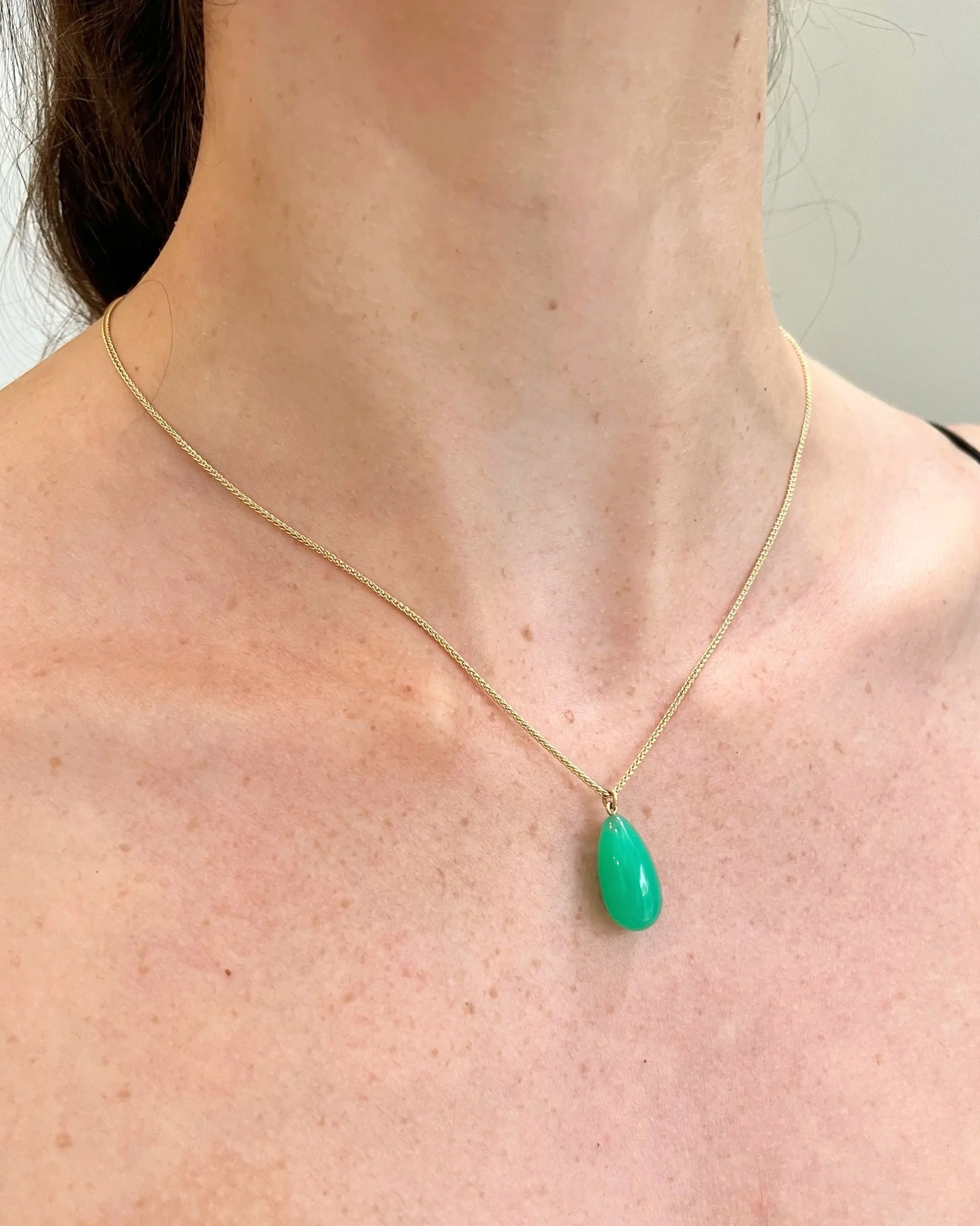 Chrysoprase Pendant