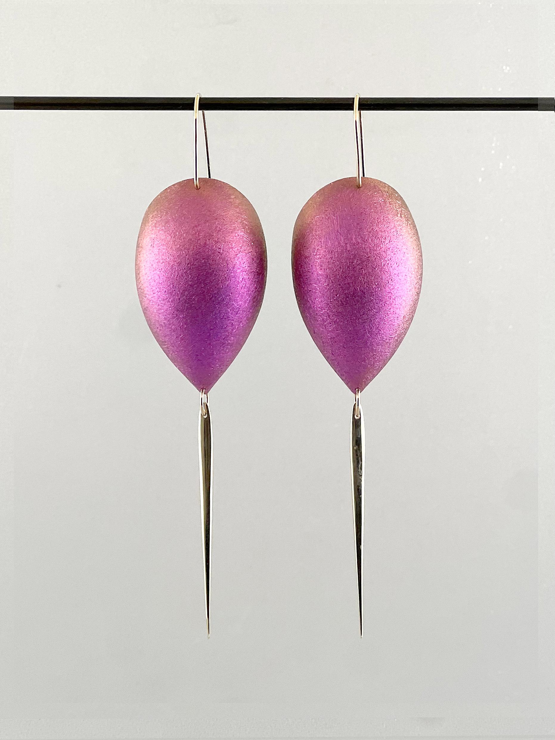 Niobium Egg Dangles