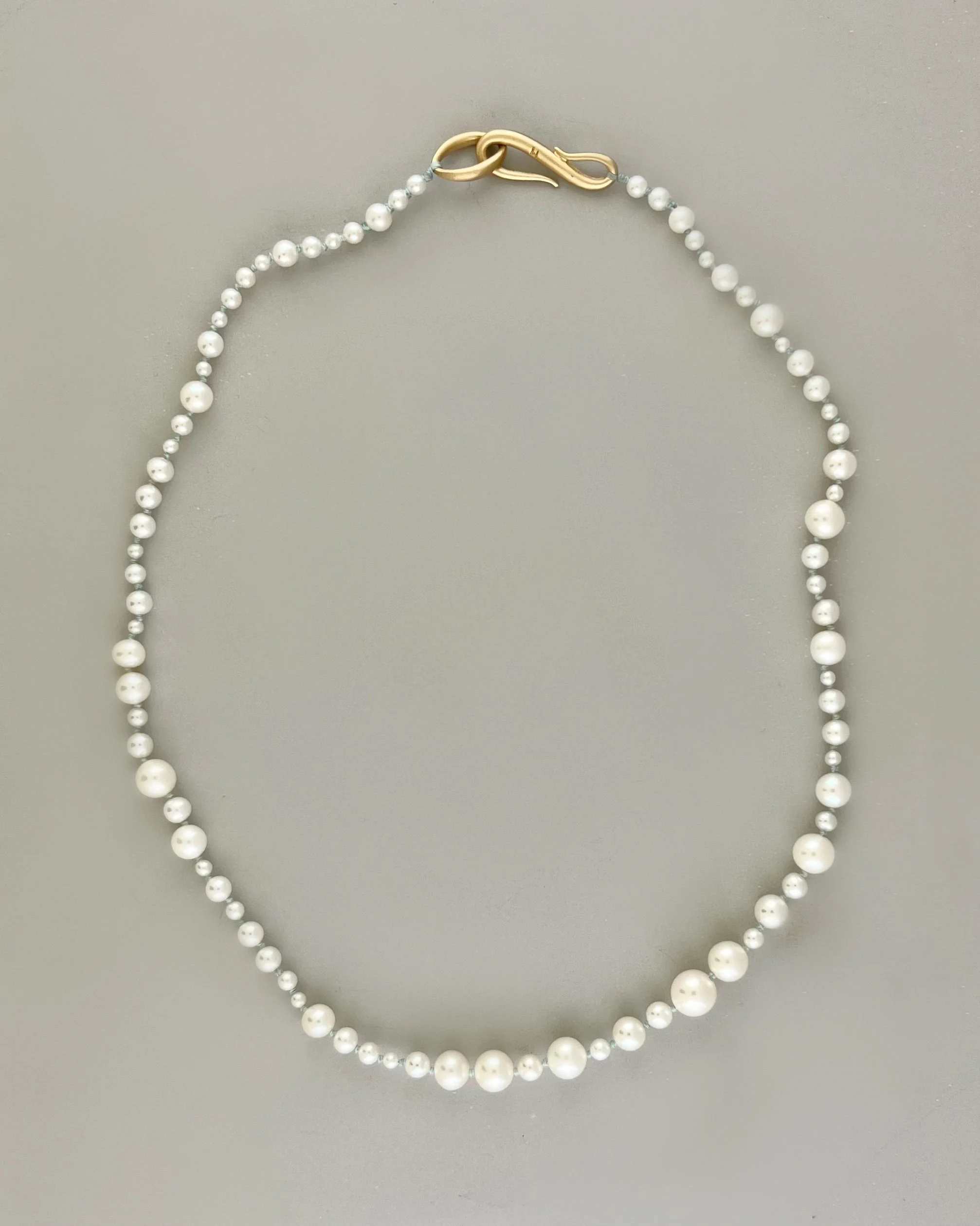 White Freshwater Pearl Choker