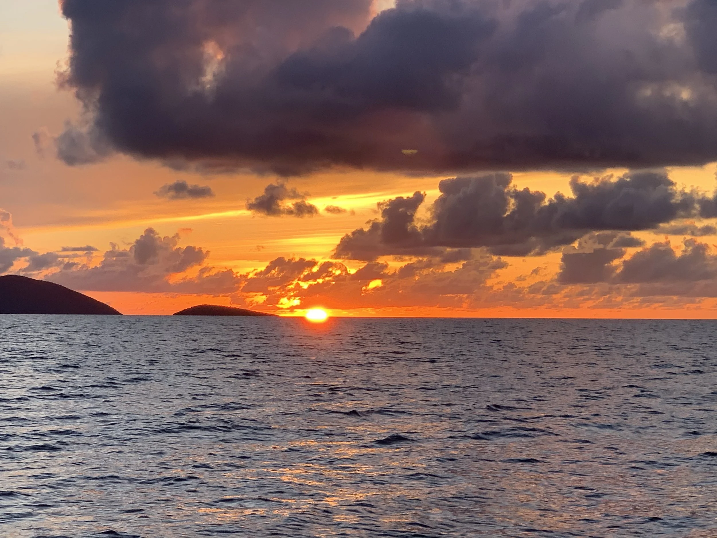 Saharan Dust In The Virgin Islands — Brings Beautiful Sunsets