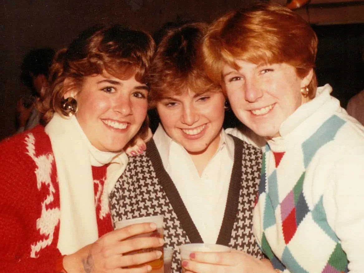 Lurleen Ladd - 80s photo with friends