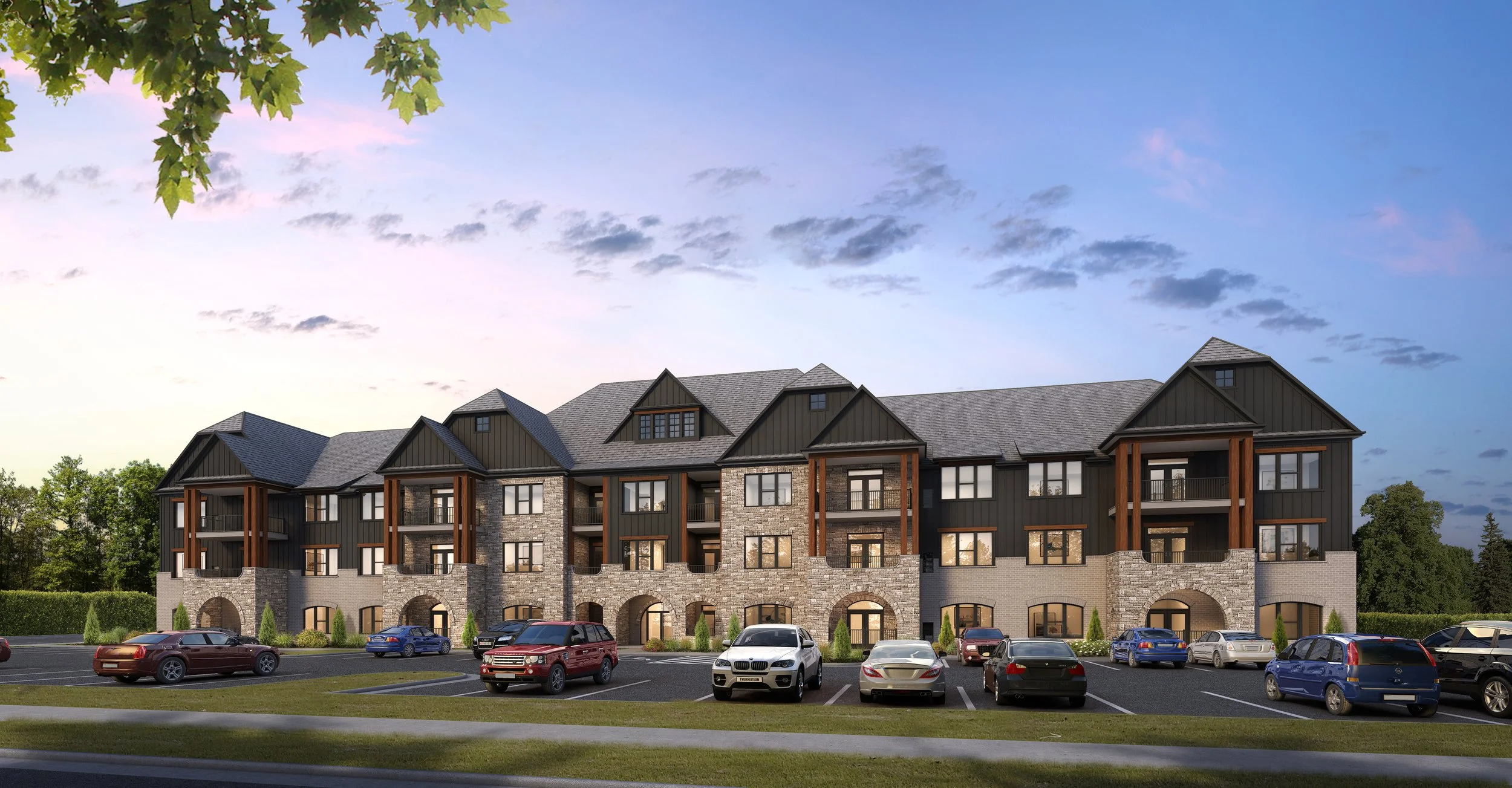 Beautiful view of Luxury Apartment Property Security Features