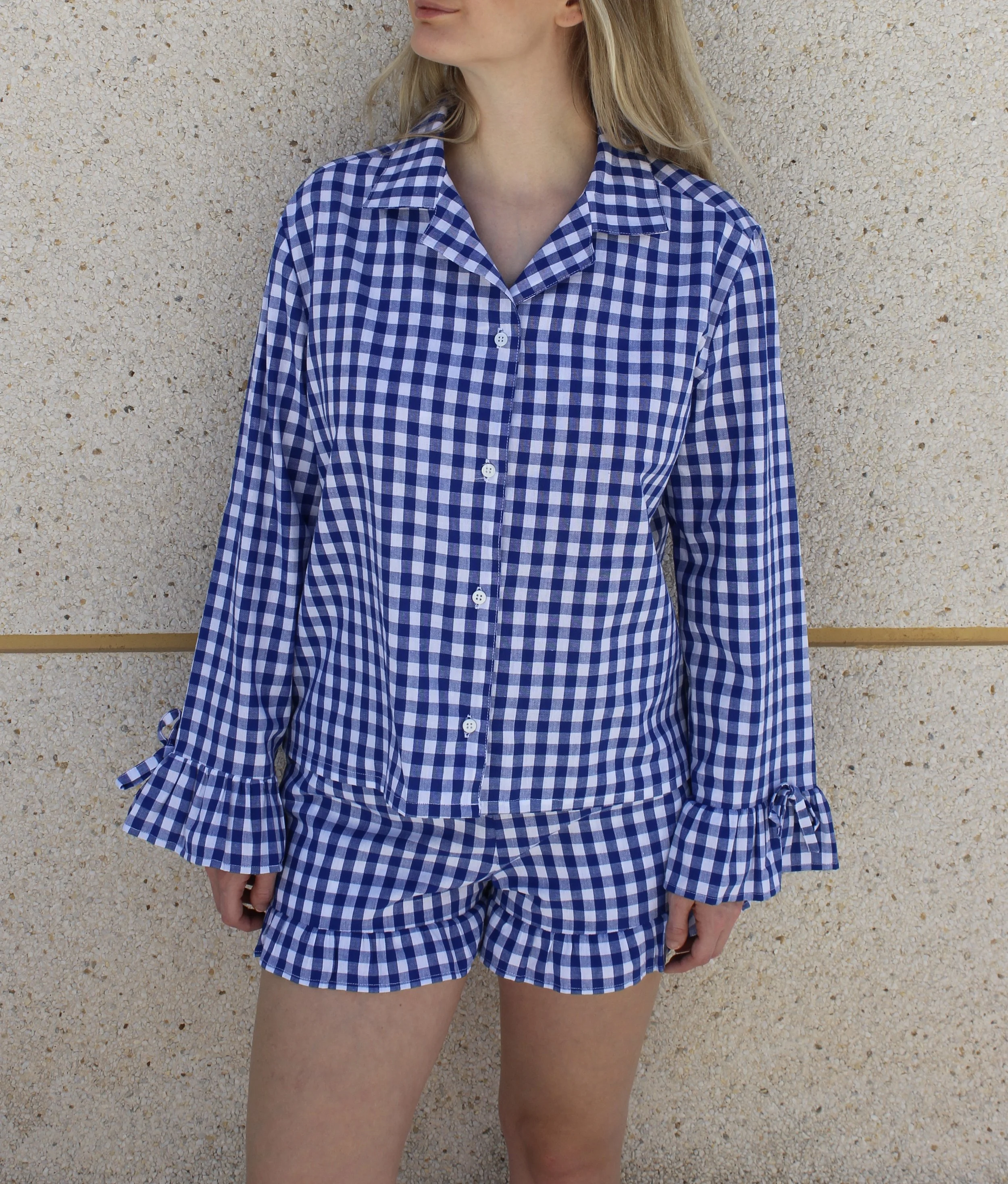 Blueberry Gingham