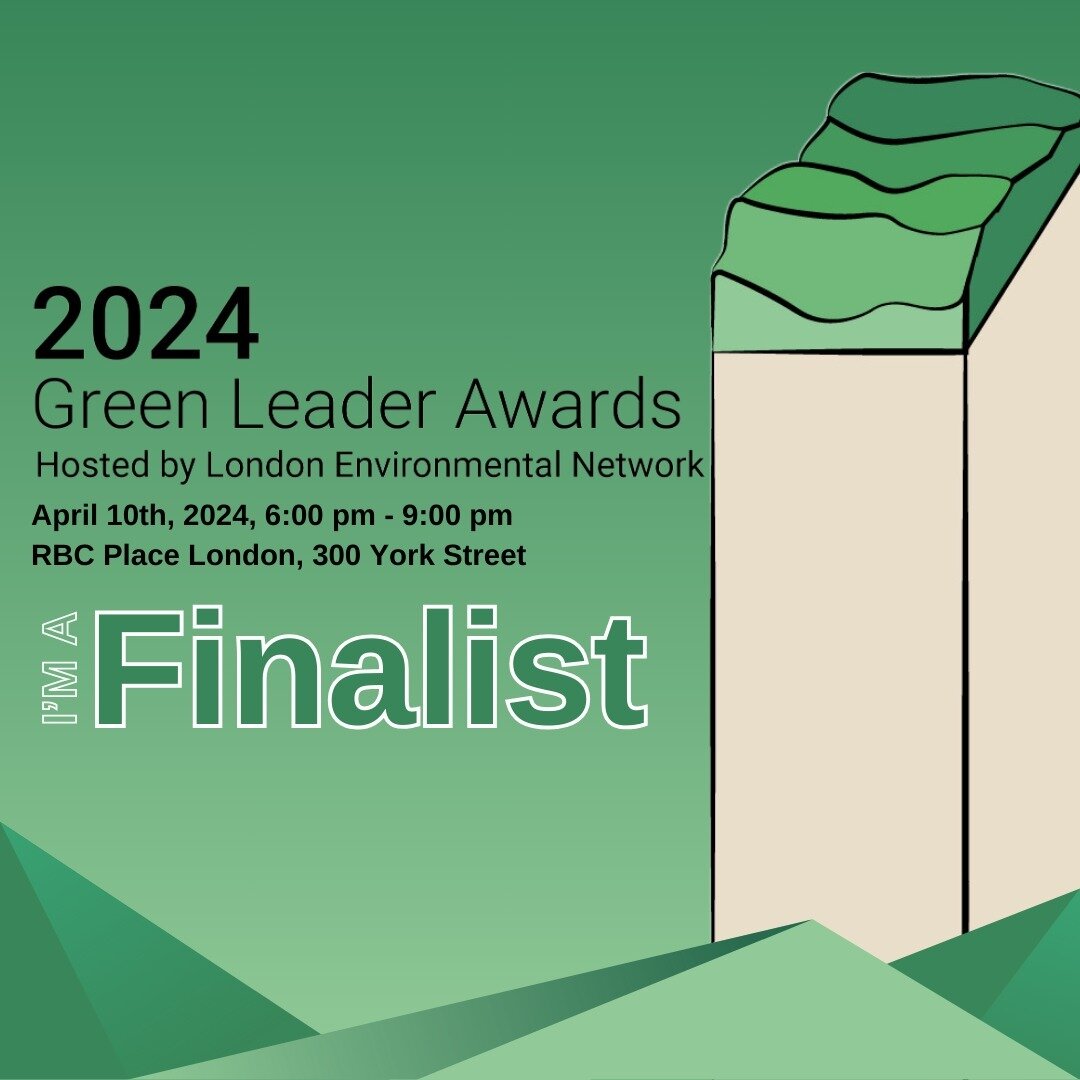 So honored to be a 2024 Green Leader Award finalist! #ldnenvironet #greeneconomyldn #thepatchlondon