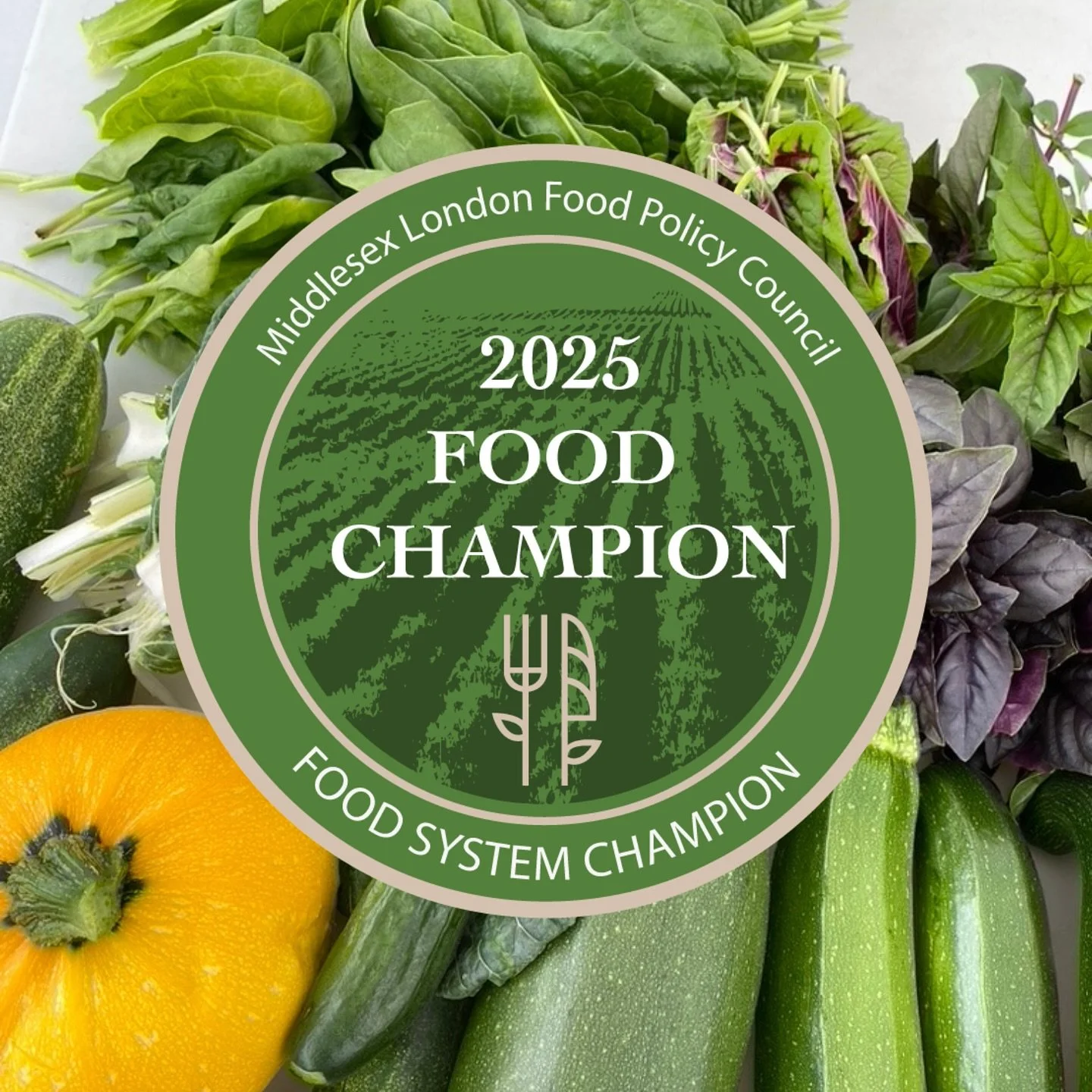 Swipe to see how we&rsquo;re feeling about being named Food Systems Champions 🏆🌱 Honoured to be alongside so many incredible people making a difference every day 💚