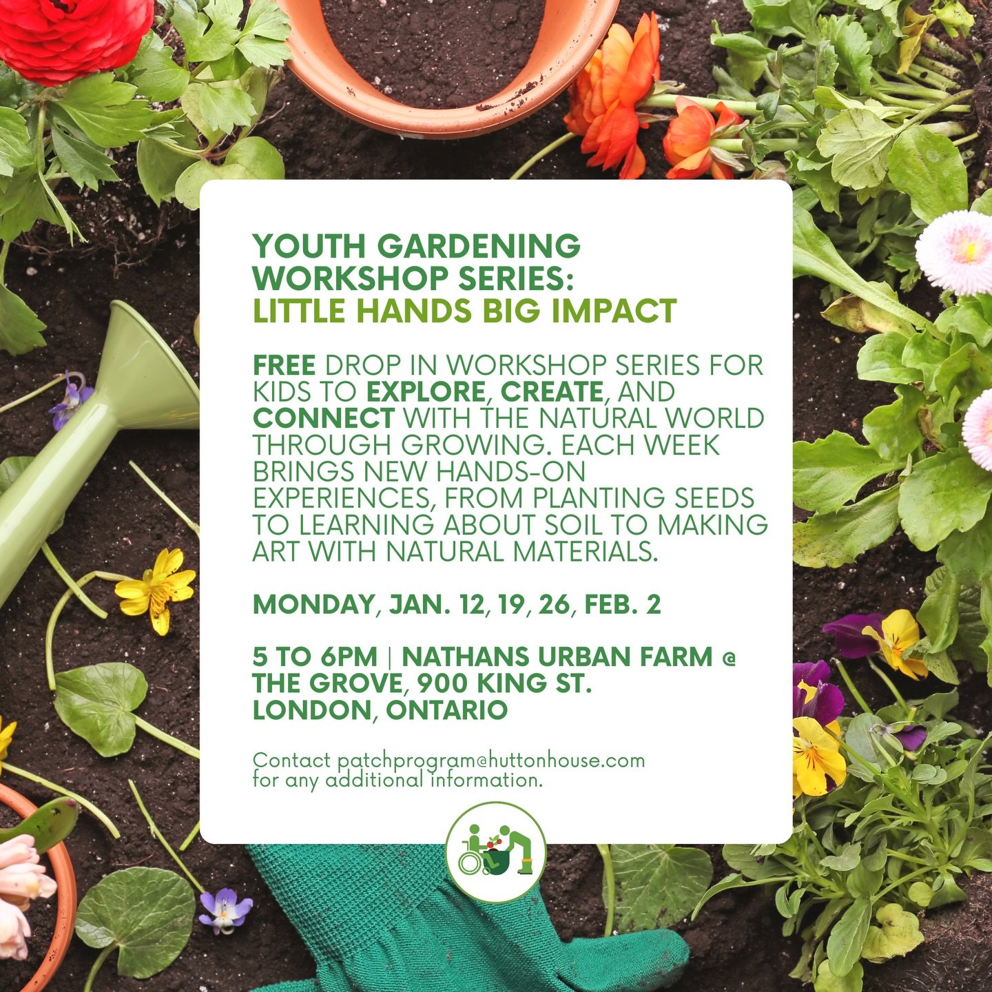 We&rsquo;re excited to welcome you and your little one back to the farm for a winter session of Little Hands Big Impact, a chance to explore, create, and connect with the natural world through growing.

Join us every Monday from 5&ndash;6 pm, startin