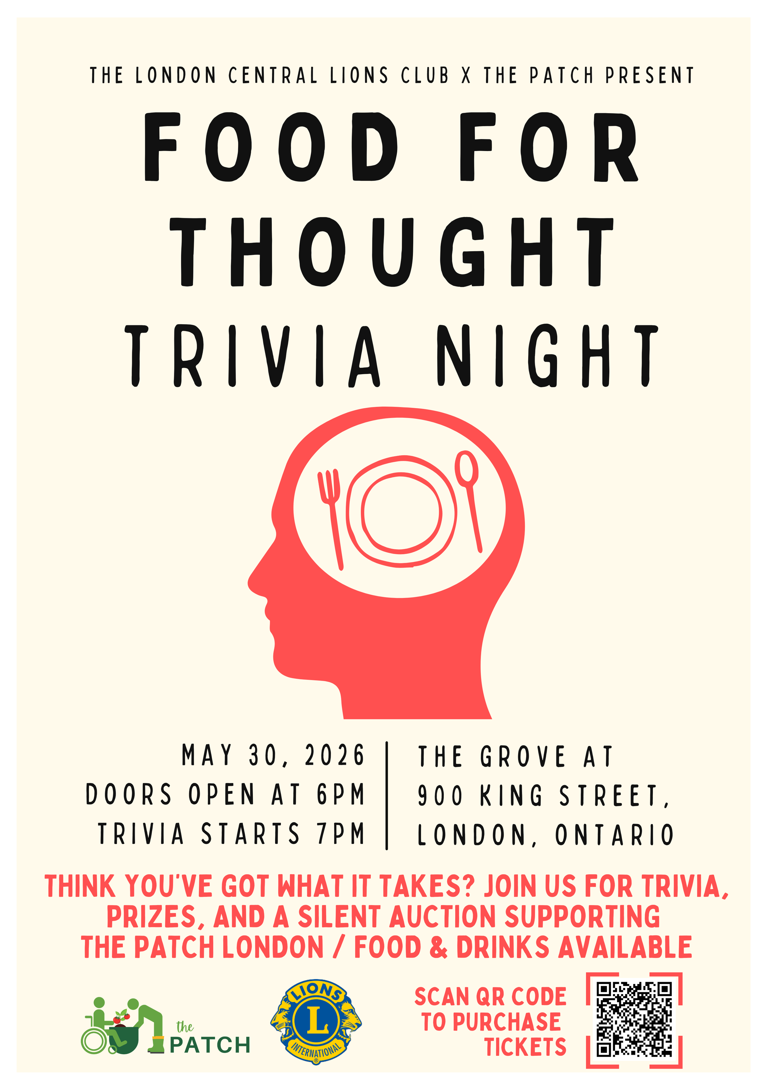 Food For Thought 2: Trivia Night Fundraiser! 